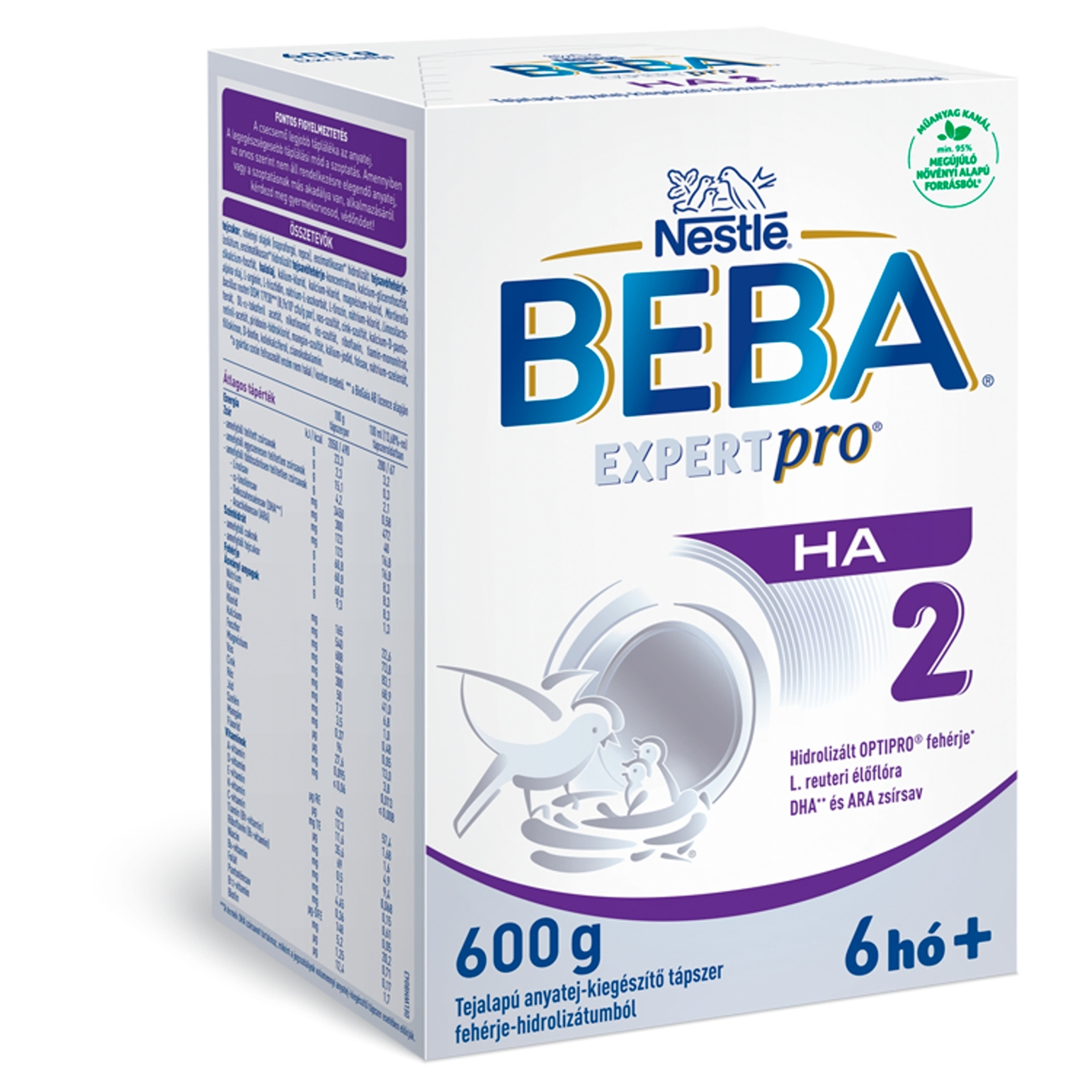Beba ExpertPro HA 2 Tápszer 6 Hónapos Kortól - 600 g-3