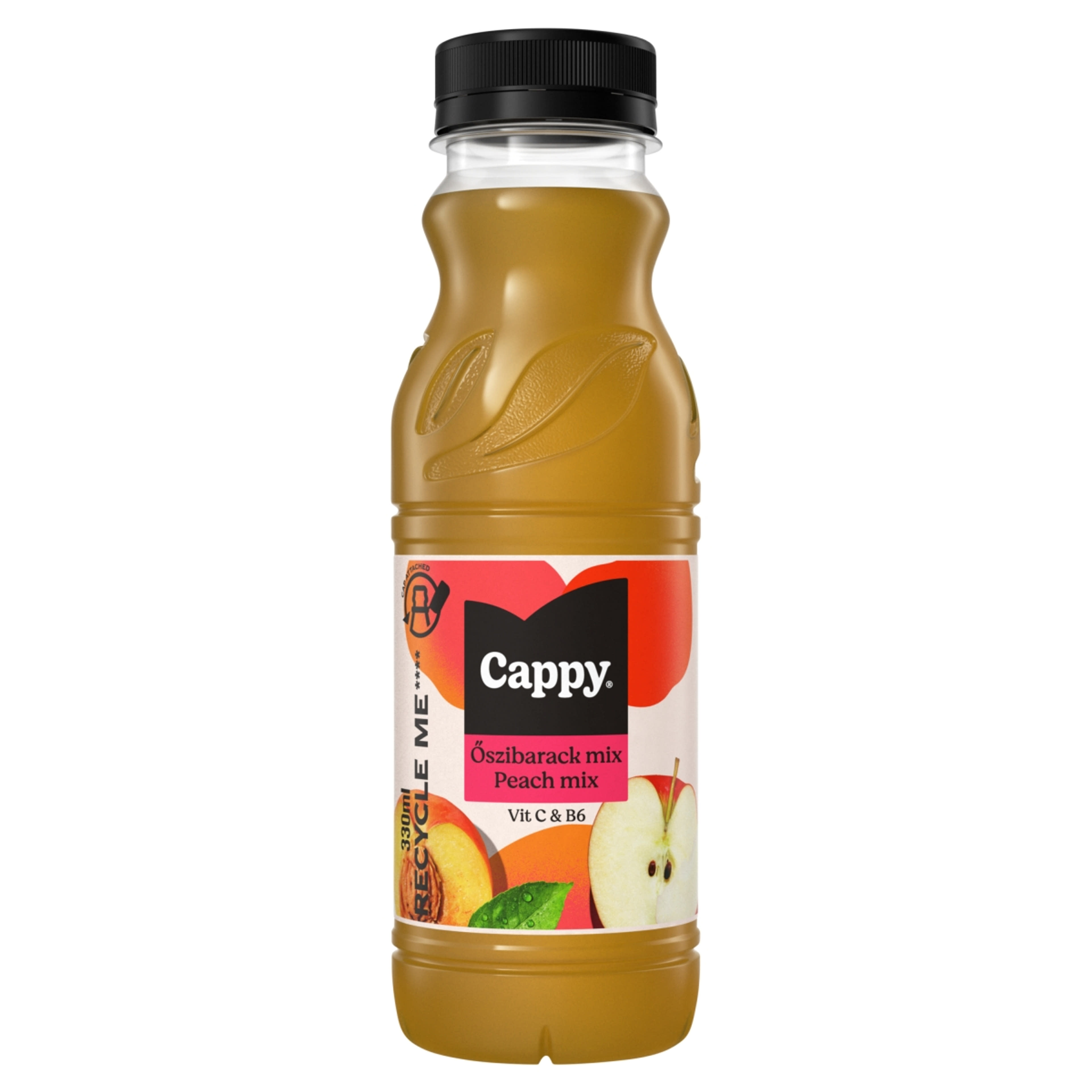 Cappy gyümölcsital őszibarackpüré és almalé sűrítményből - 330 ml