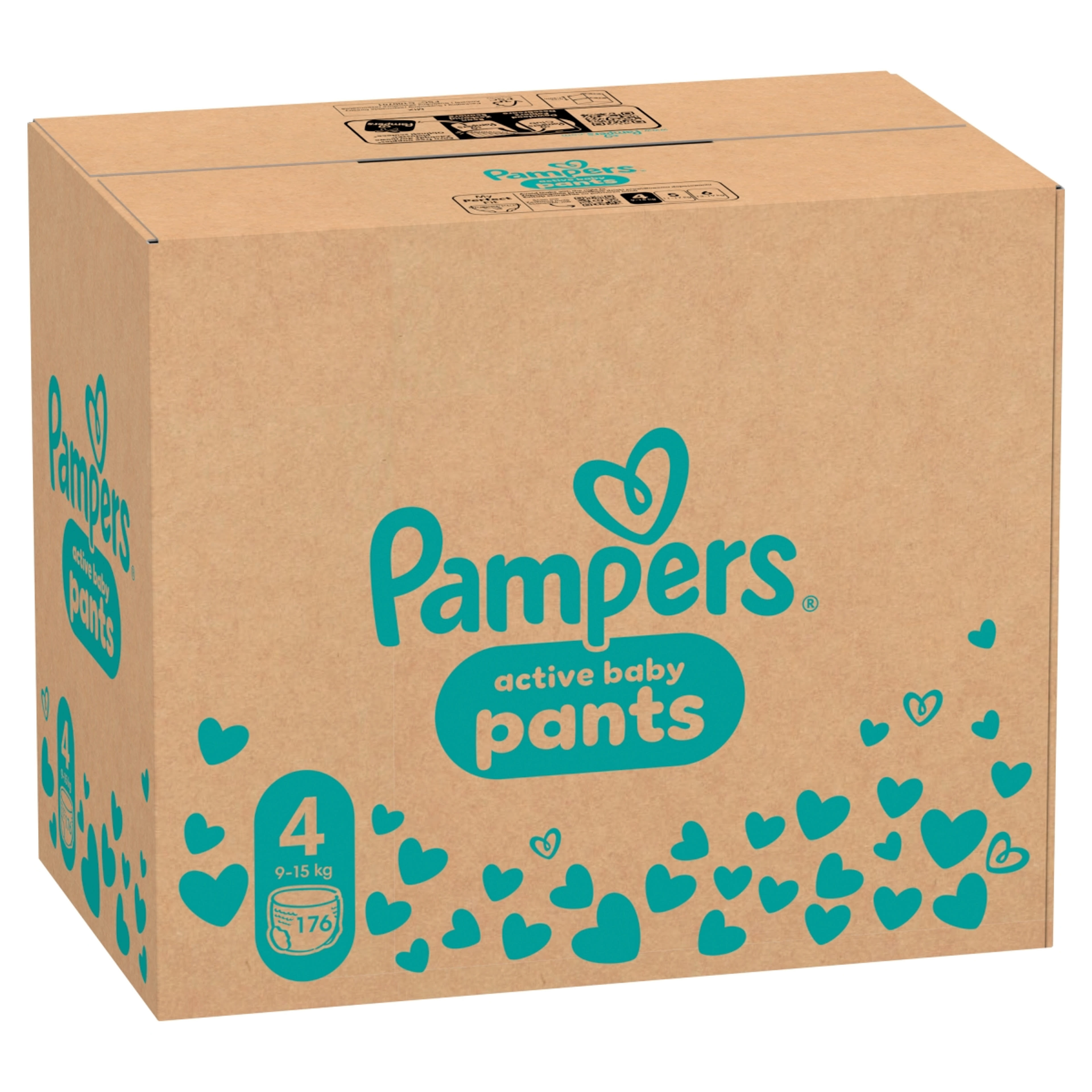 Pampers Pants bugyipelenka monthly pack 4-es 9-15 kg - 176 db-2