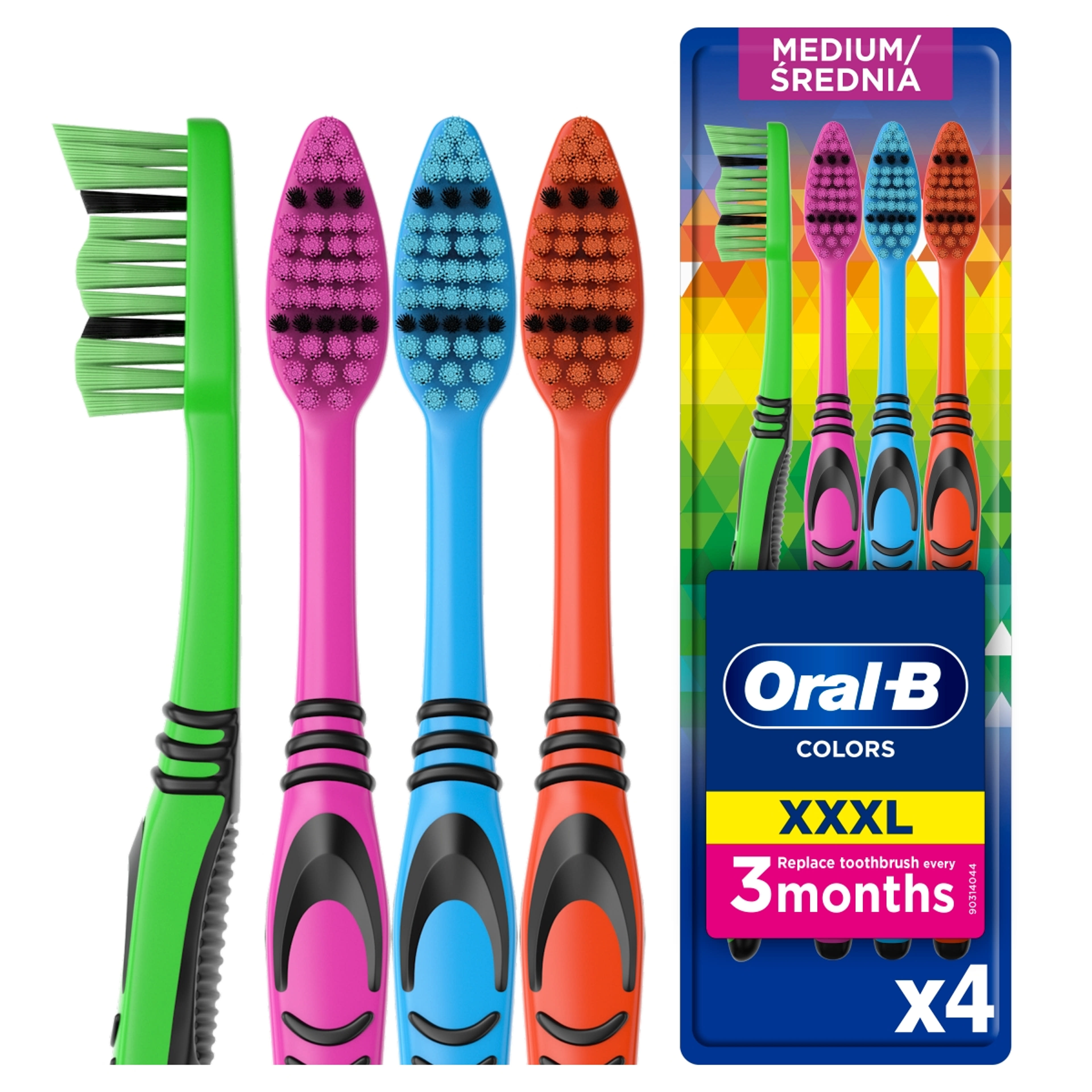 Oral-B Color Collection fogkefe -  4 db-8