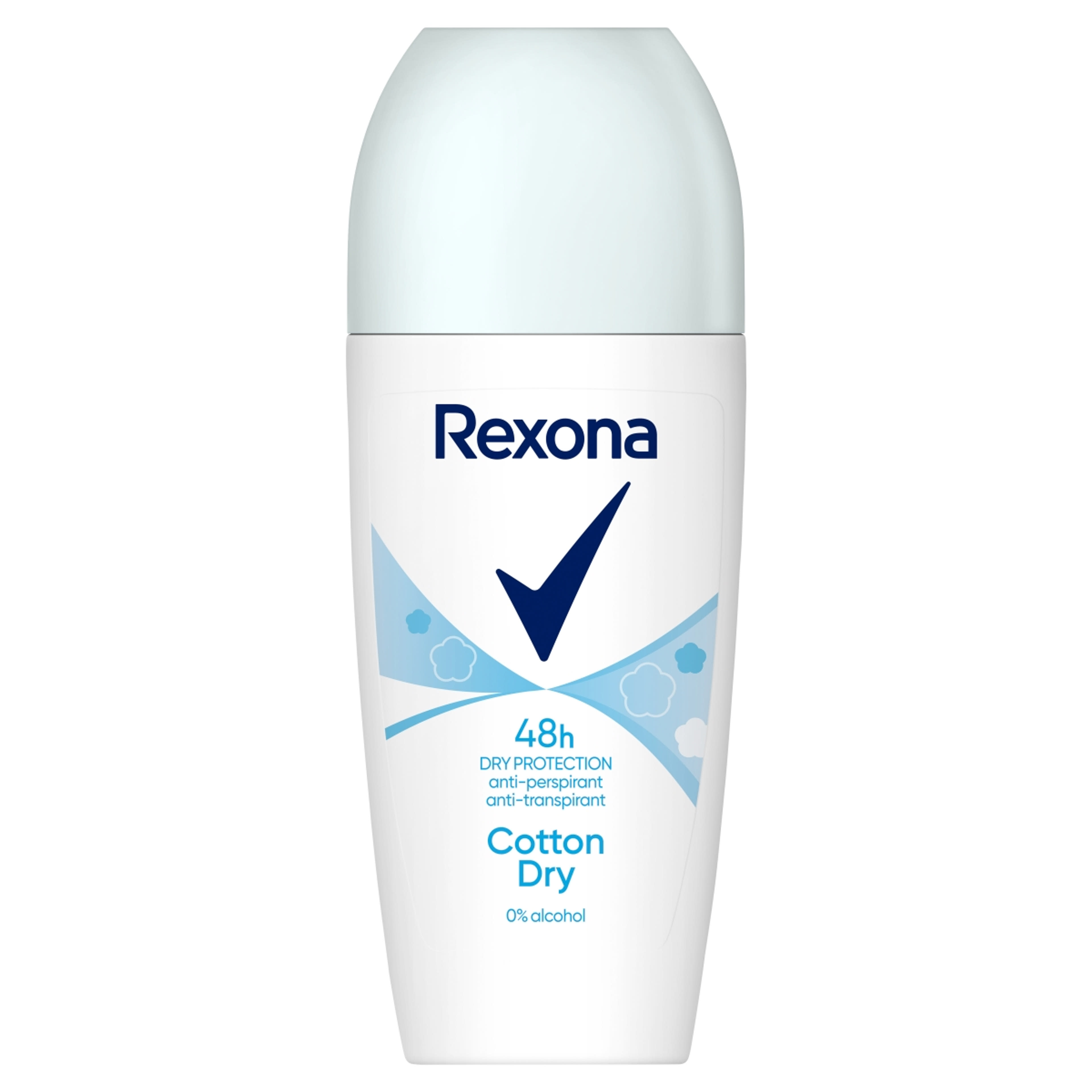 Rexona Cotton Dry golyós dezodor - 50 ml-1