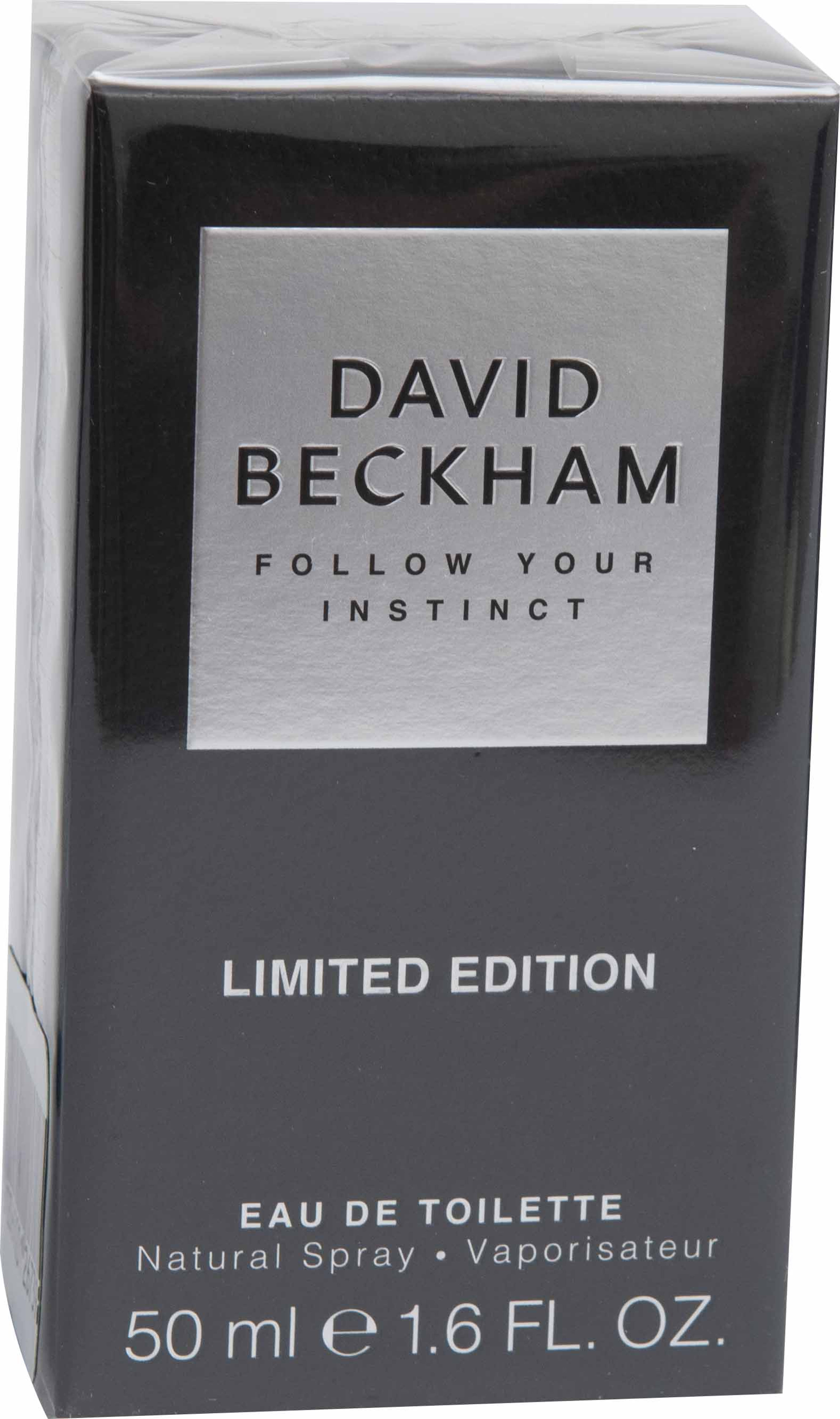 David Beckham Follow Your Instinct férfi Eau de Toilette - 50 ml