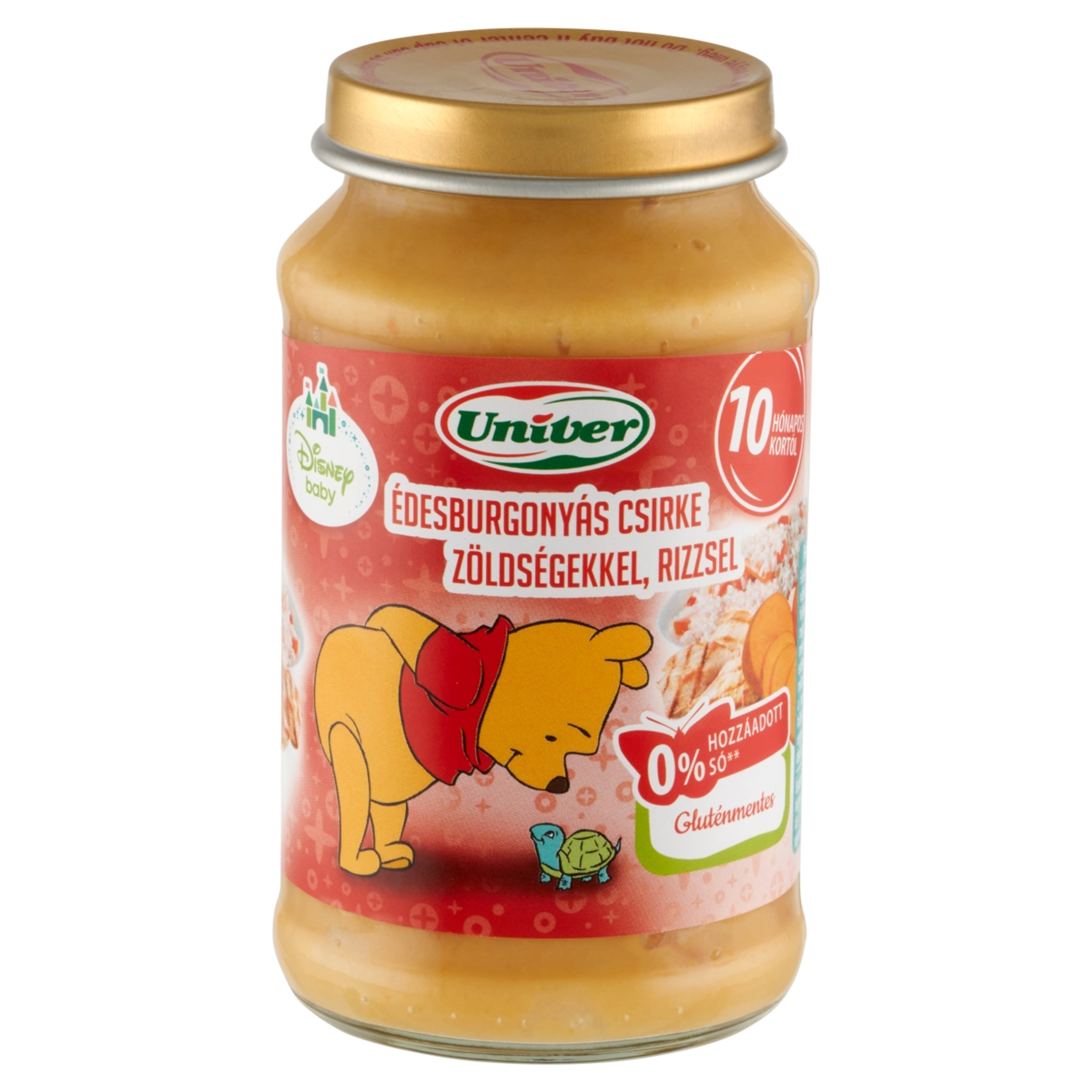 Univer bébiétel édesburgonyás csirke zöldséges ízesítéssel - 10 hónapos kortól ajánlott - 220 g-2