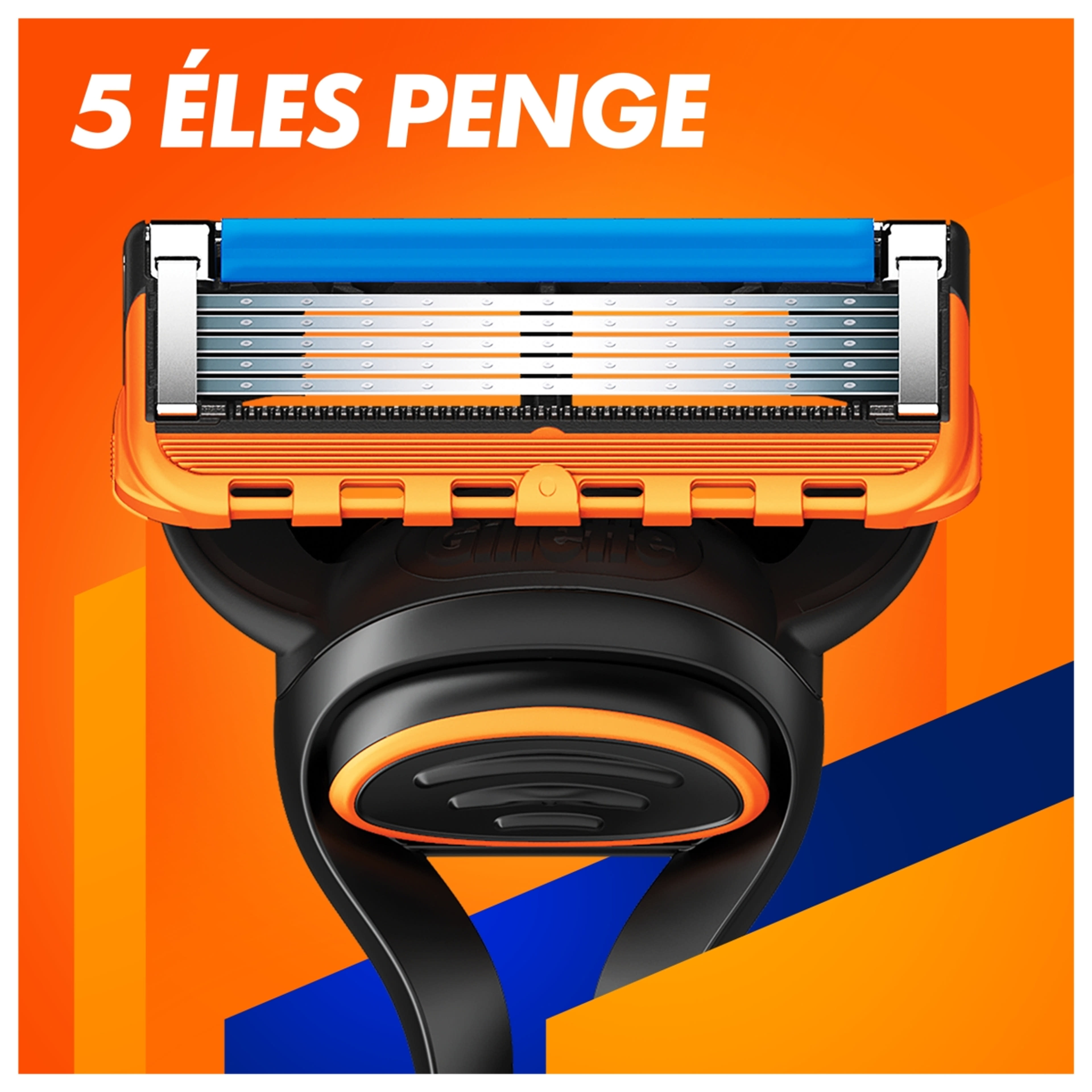 Gillette Fusion5 borotva készülék + 5 db borotvabetéttel - 1 db-4