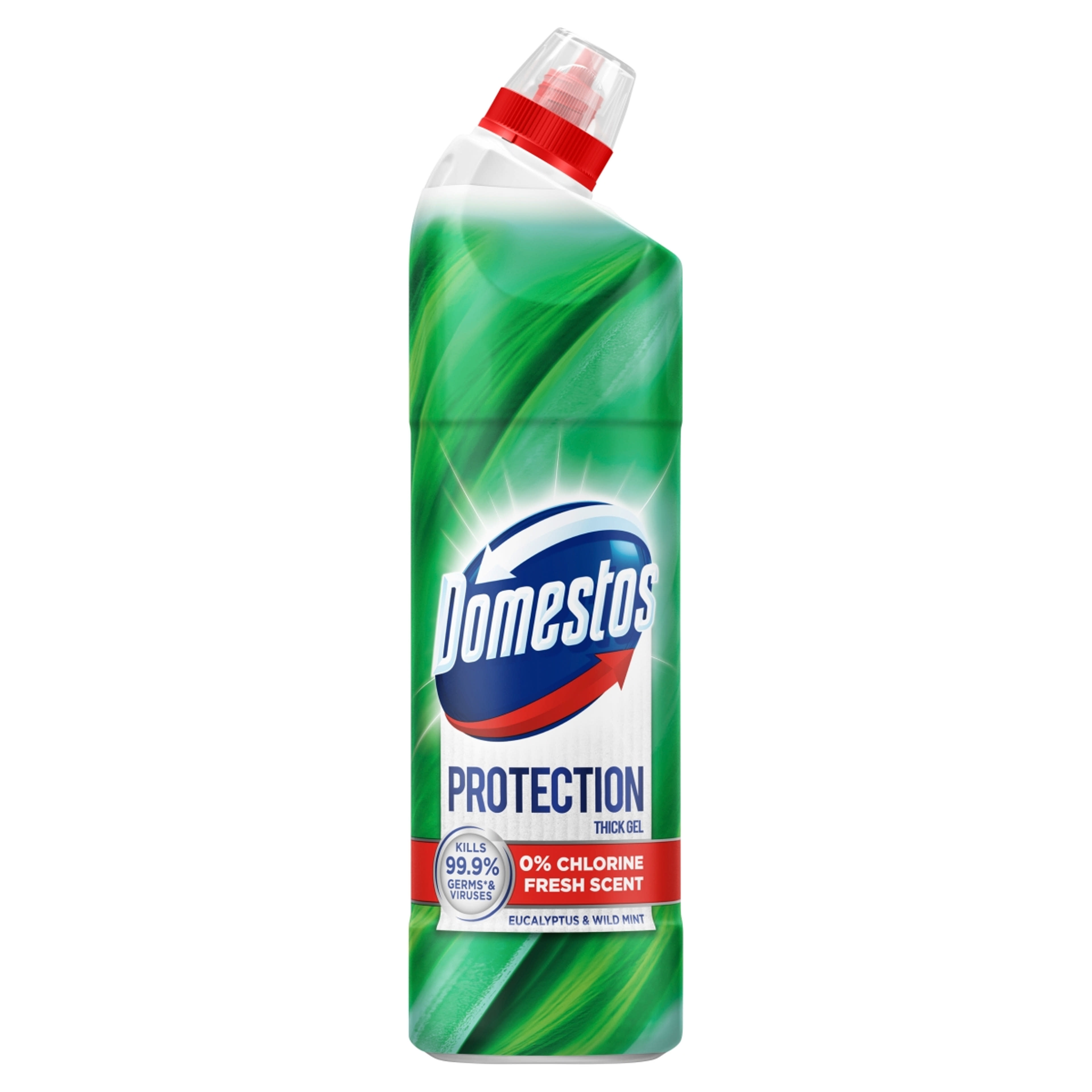 Domestos Protection 0% klór fertőtlenítő Eucalyptus&Wild mint - 700 ml