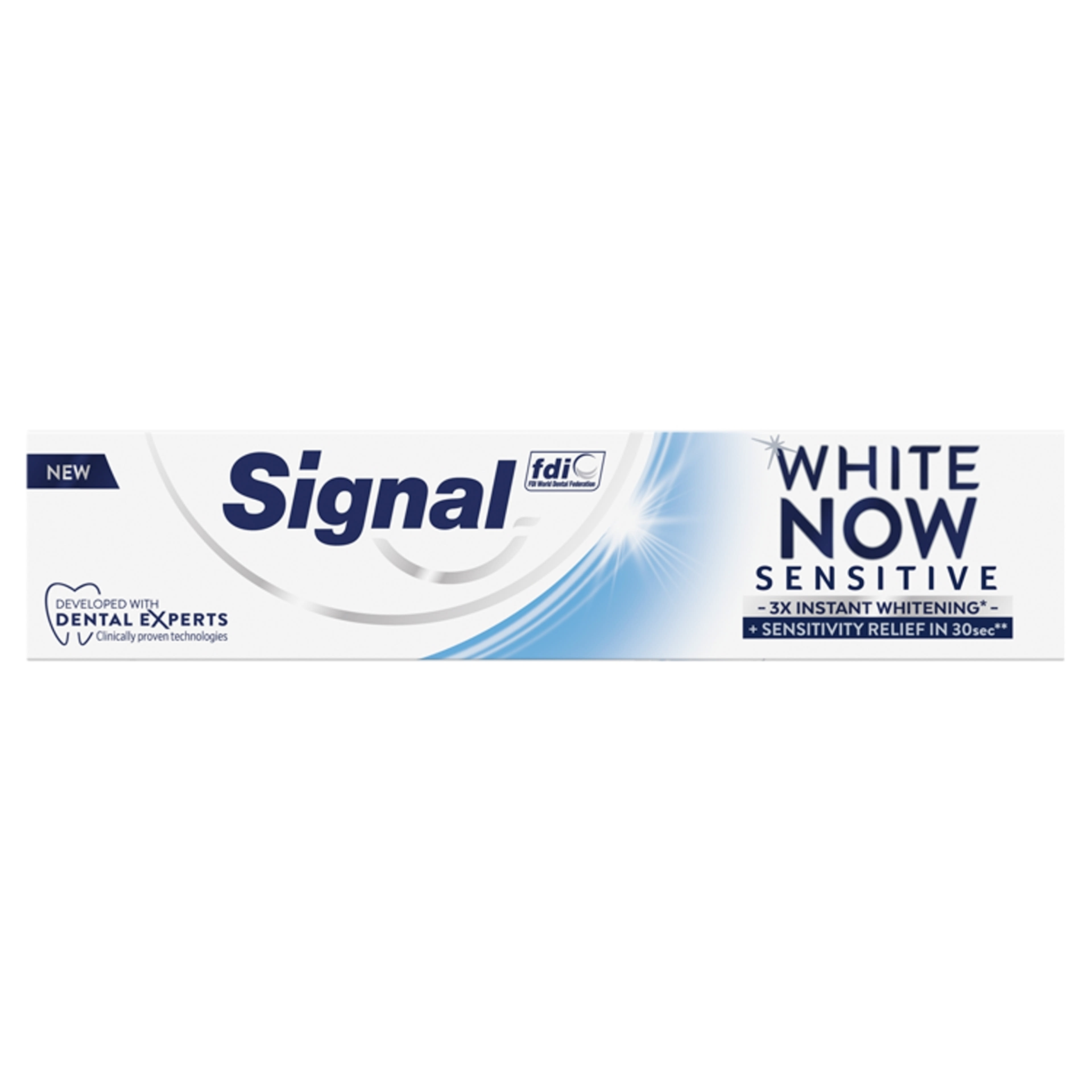 Signal White Now Sensitive fogkrém - 75 ml