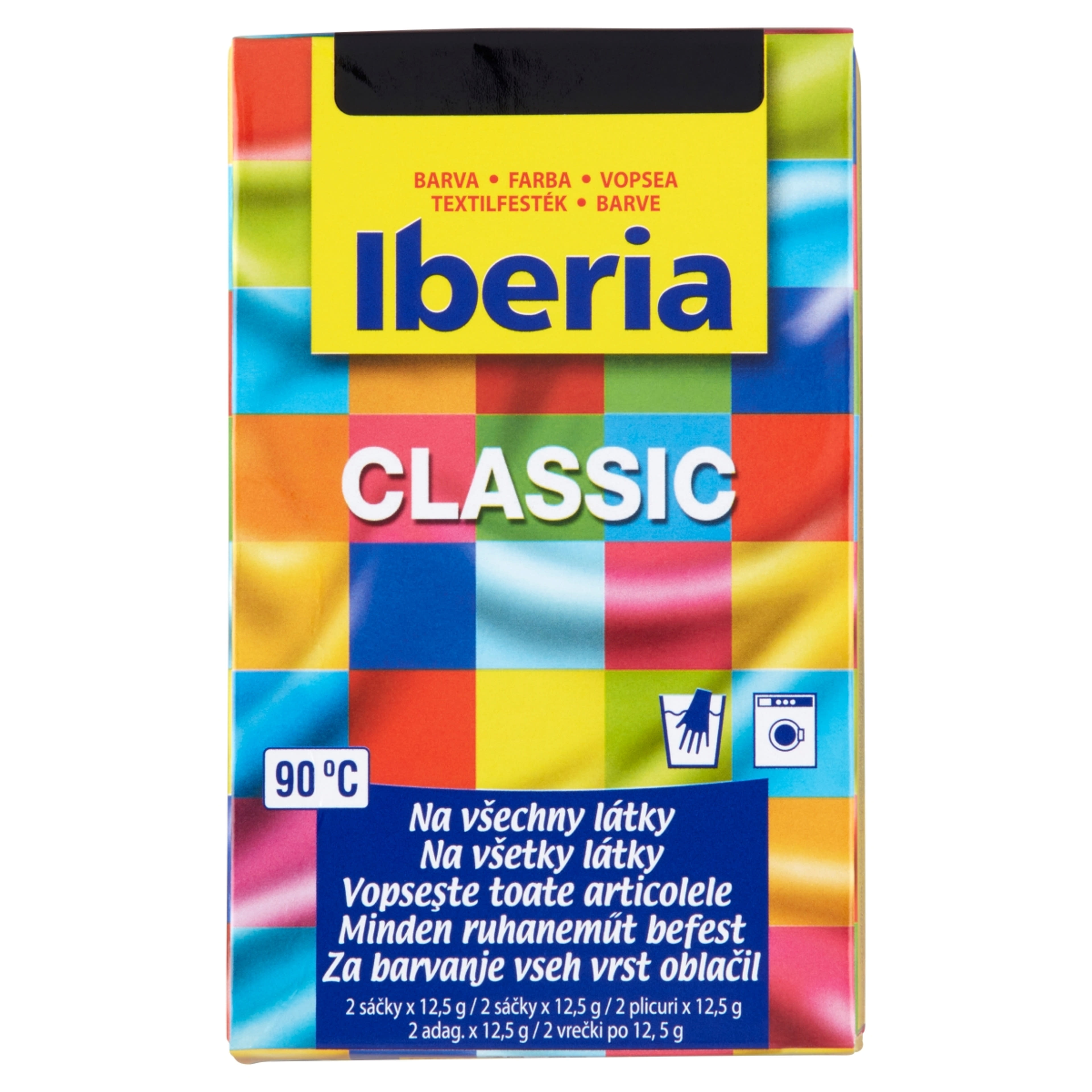 Iberia Fekete Textilfestés - 1 db-1