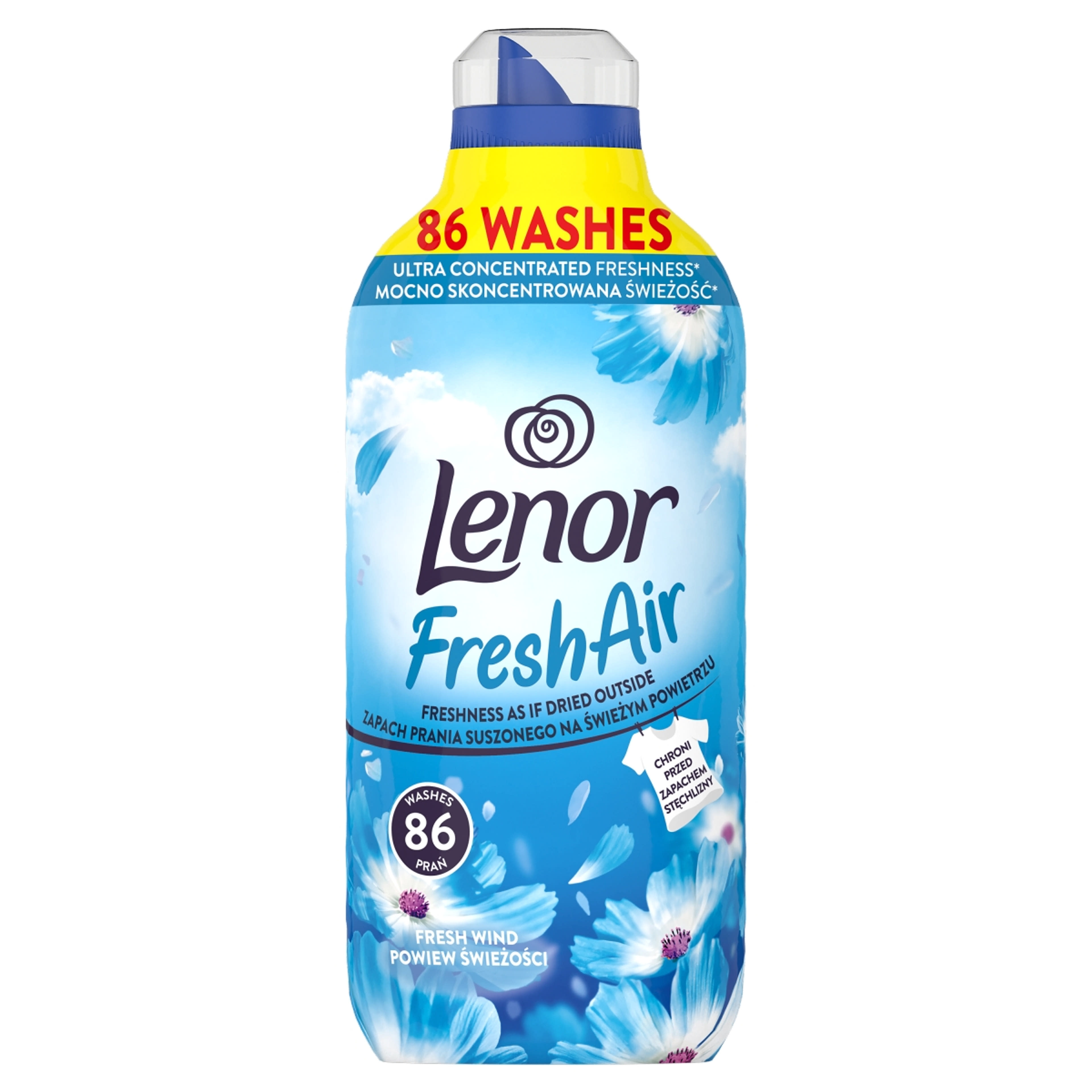 Lenor Fresh Wind öblítő 86 mosáshoz - 1204 ml