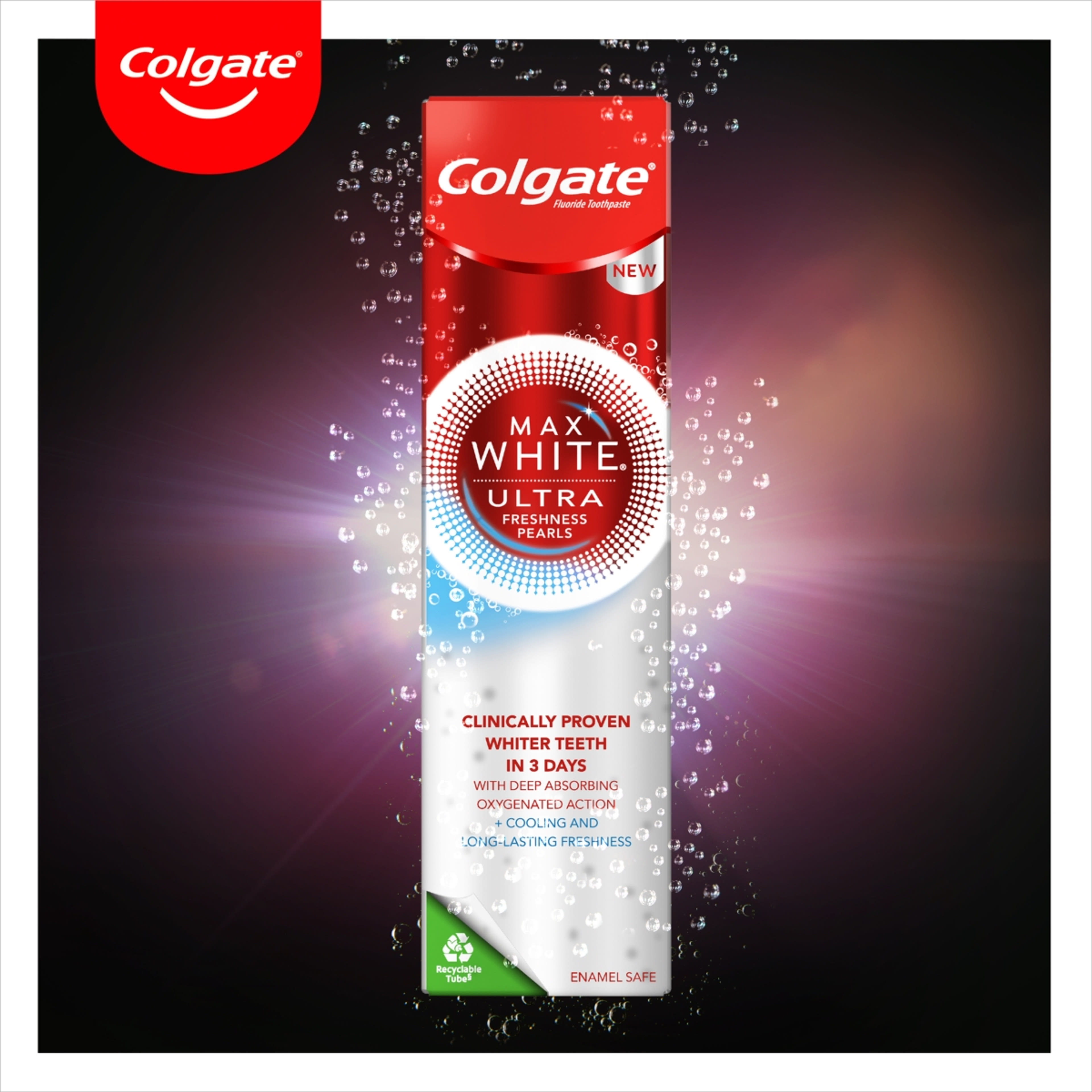 Colgate Max White Ultra Freshness Pearls fehérítő fogkrém - 50 ml-7