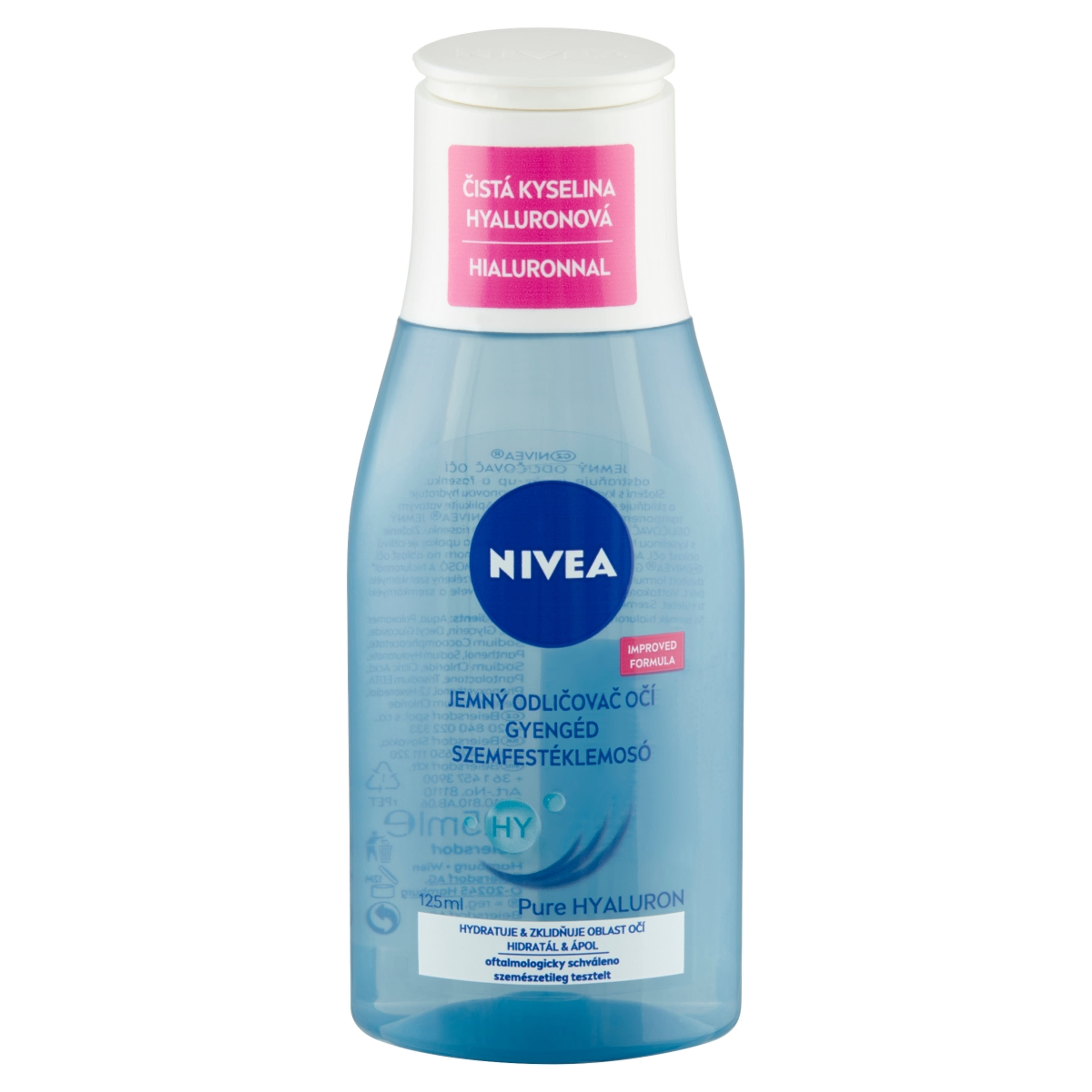Niveagyengéd szemfestéklemosó hialuronnal - 125 ml-2