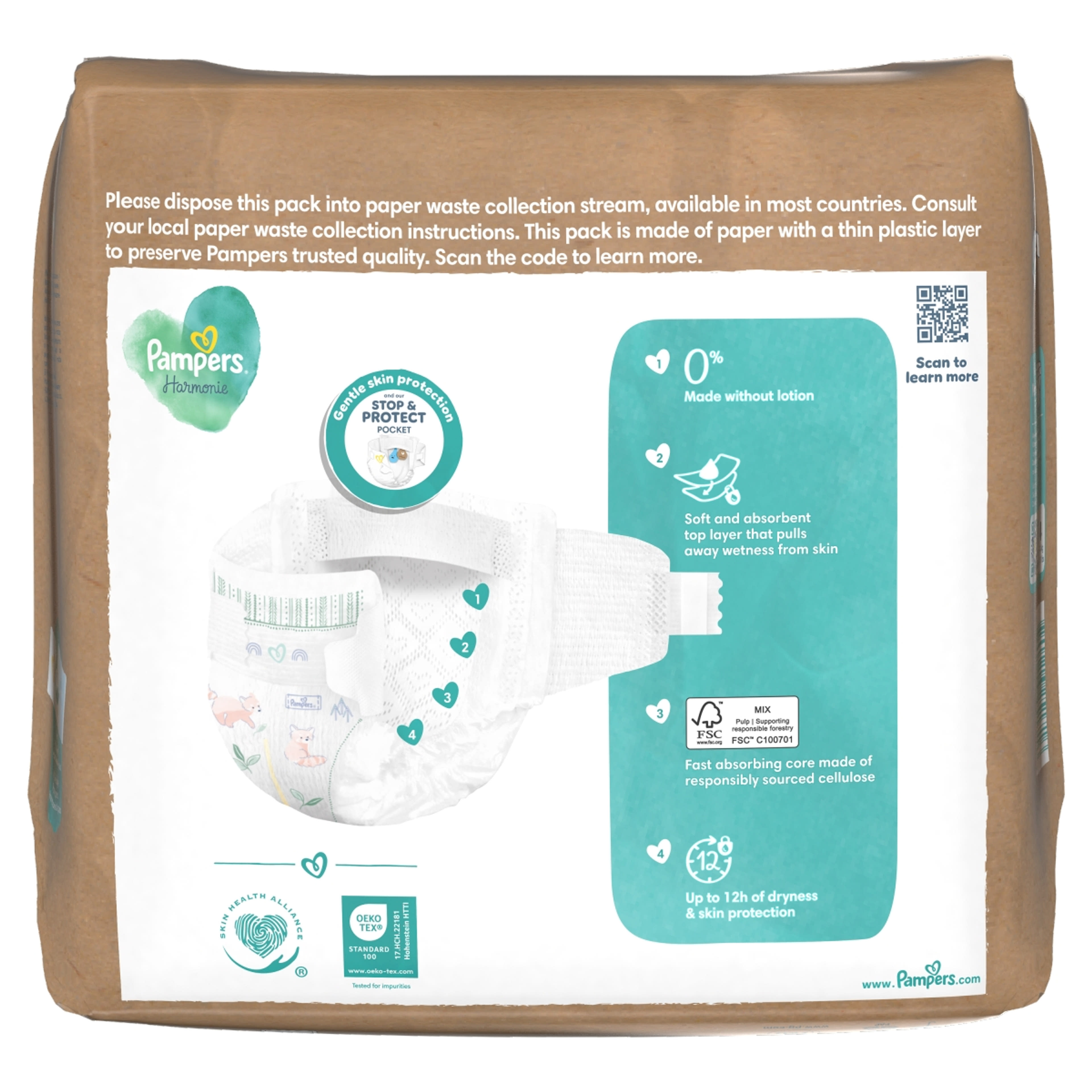 Pampers Harmonie bugyipelenka méret: 3, 6kg-10kg - 28 db-3