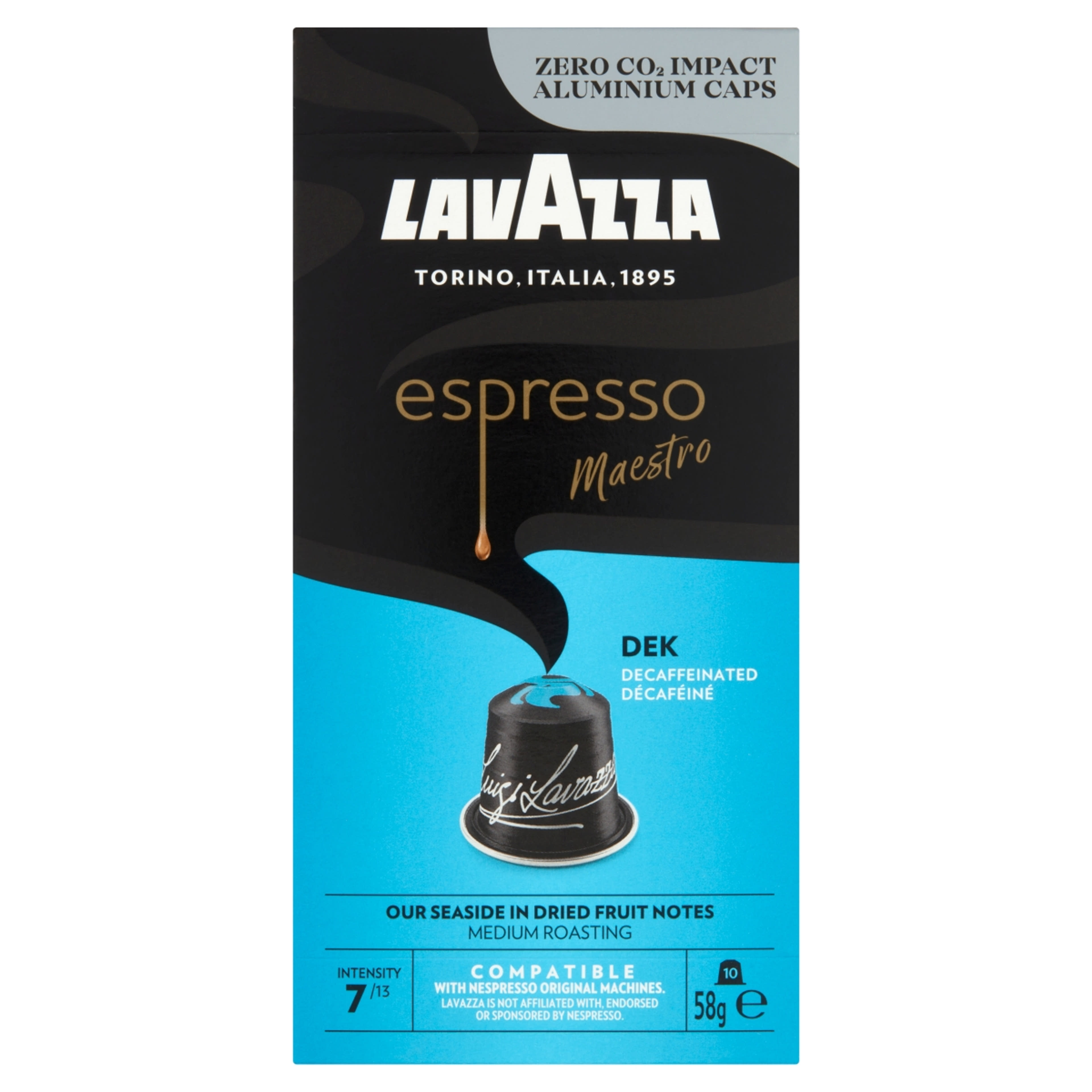 Lavazza Decaffeina Nespresso alu kapszula - 10 db