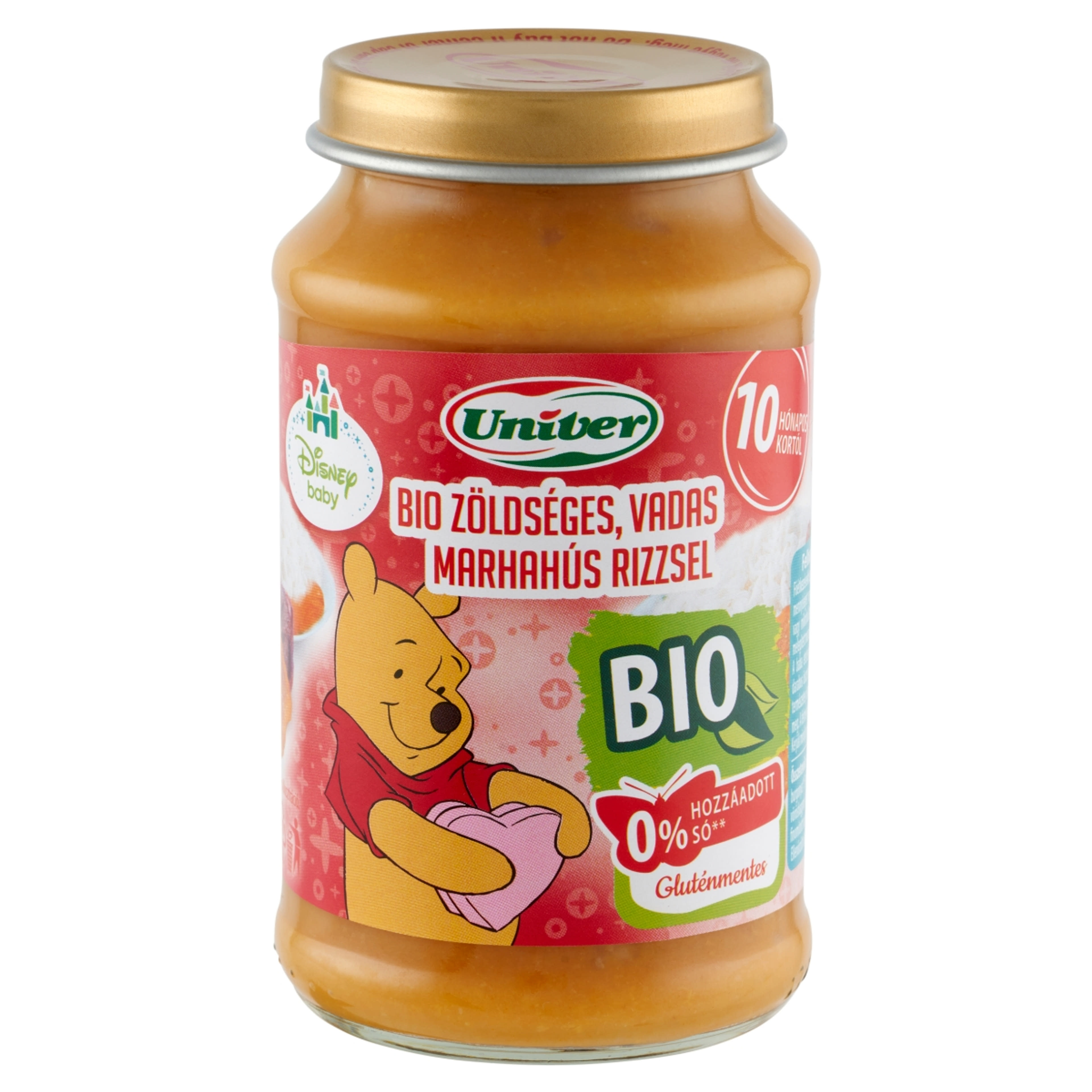 Univer Bébiétel Zöldséges Vadas Marhaús Rizzsel Ízesítéssel 10 Hónapos Kortól - 220 g-2