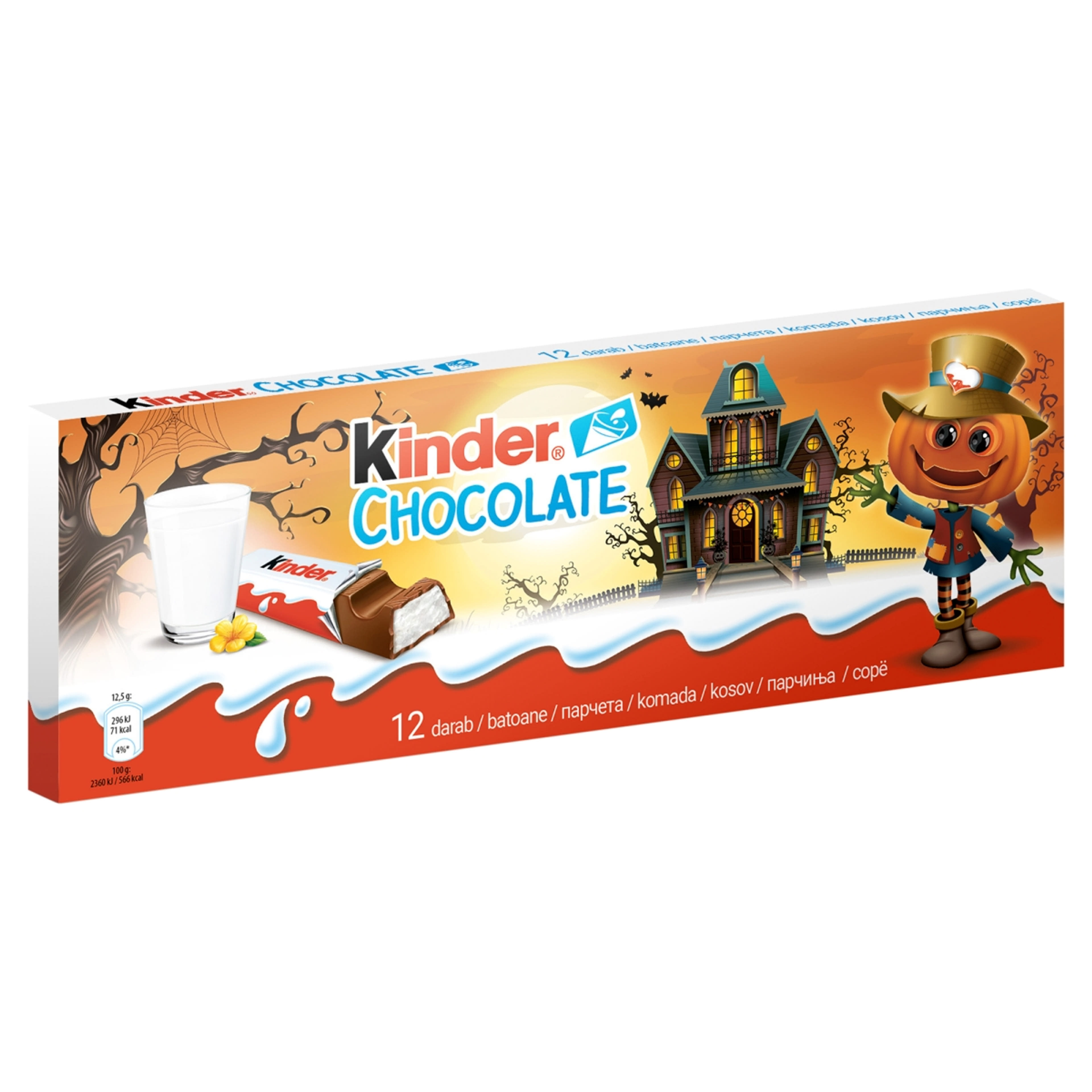 Kinder Chocolate tejcsokoládé szelet - 12 db - 150 g