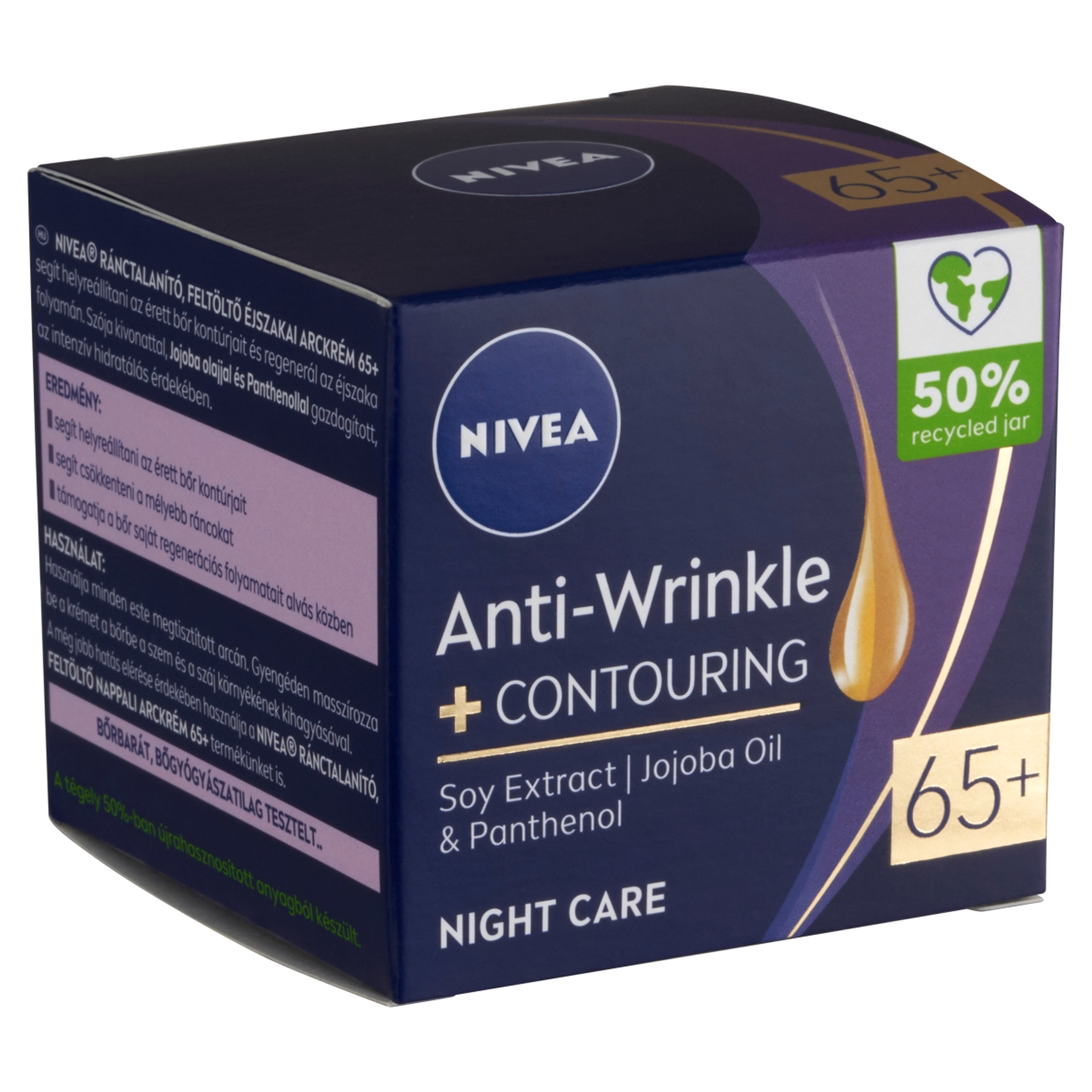 Nivea Anti Wrinkle 65+ éjszakai krém - 50 ml-3
