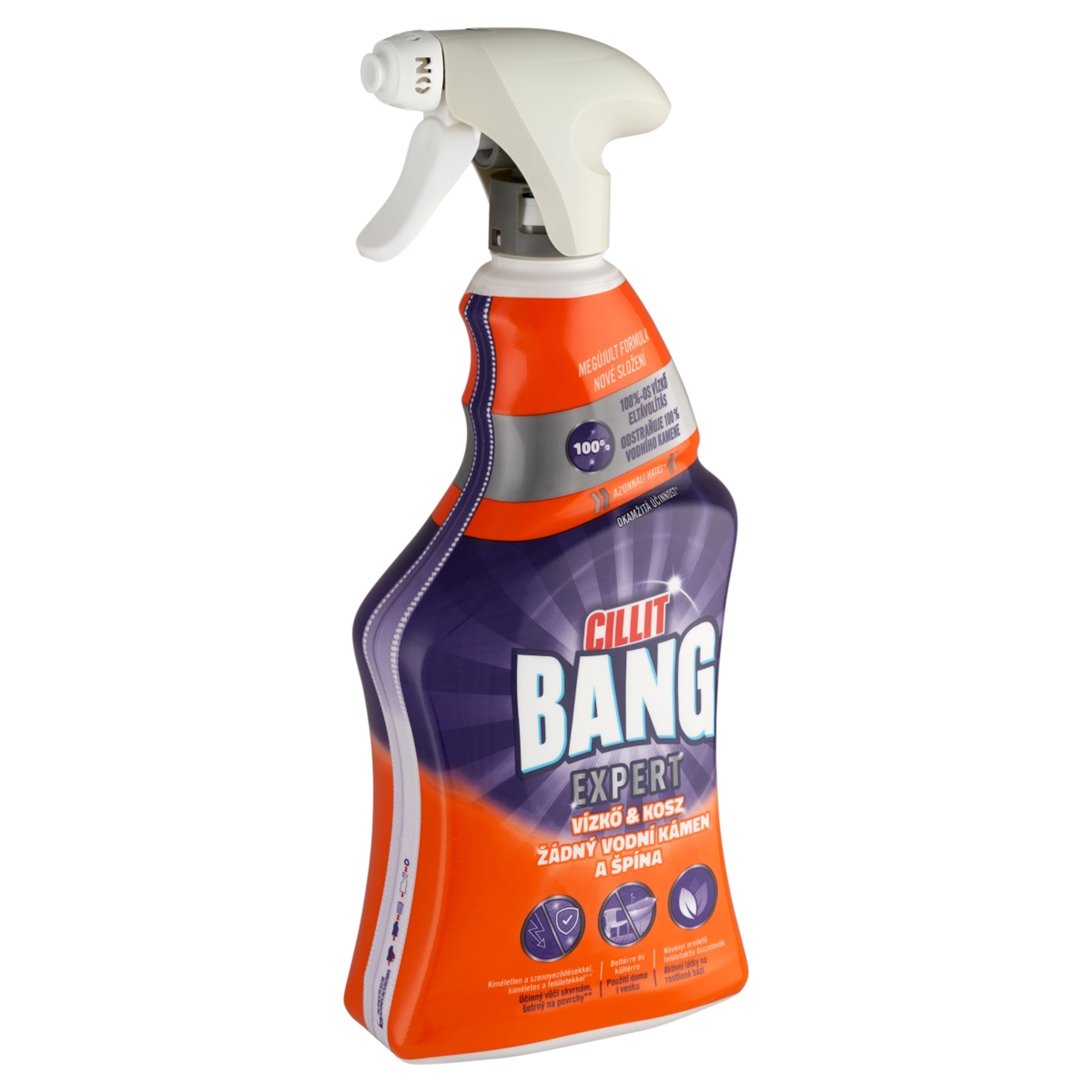Cillit Bang Turbo Power Vízkőmentes Csillogás Vízkőtisztító Spray - 750 ml-2