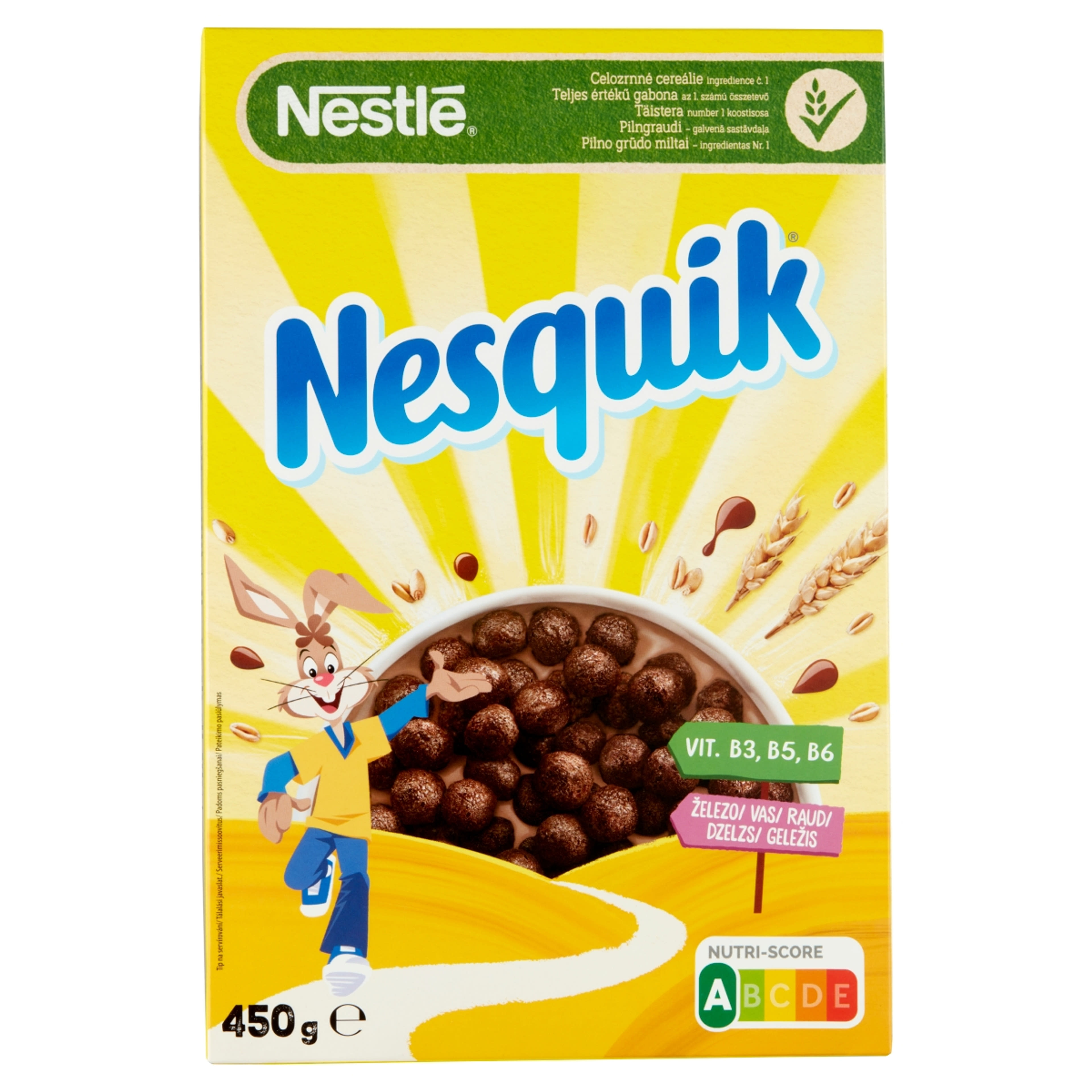 Nestlé Nesquik kakaós gabonapehely - 450 g