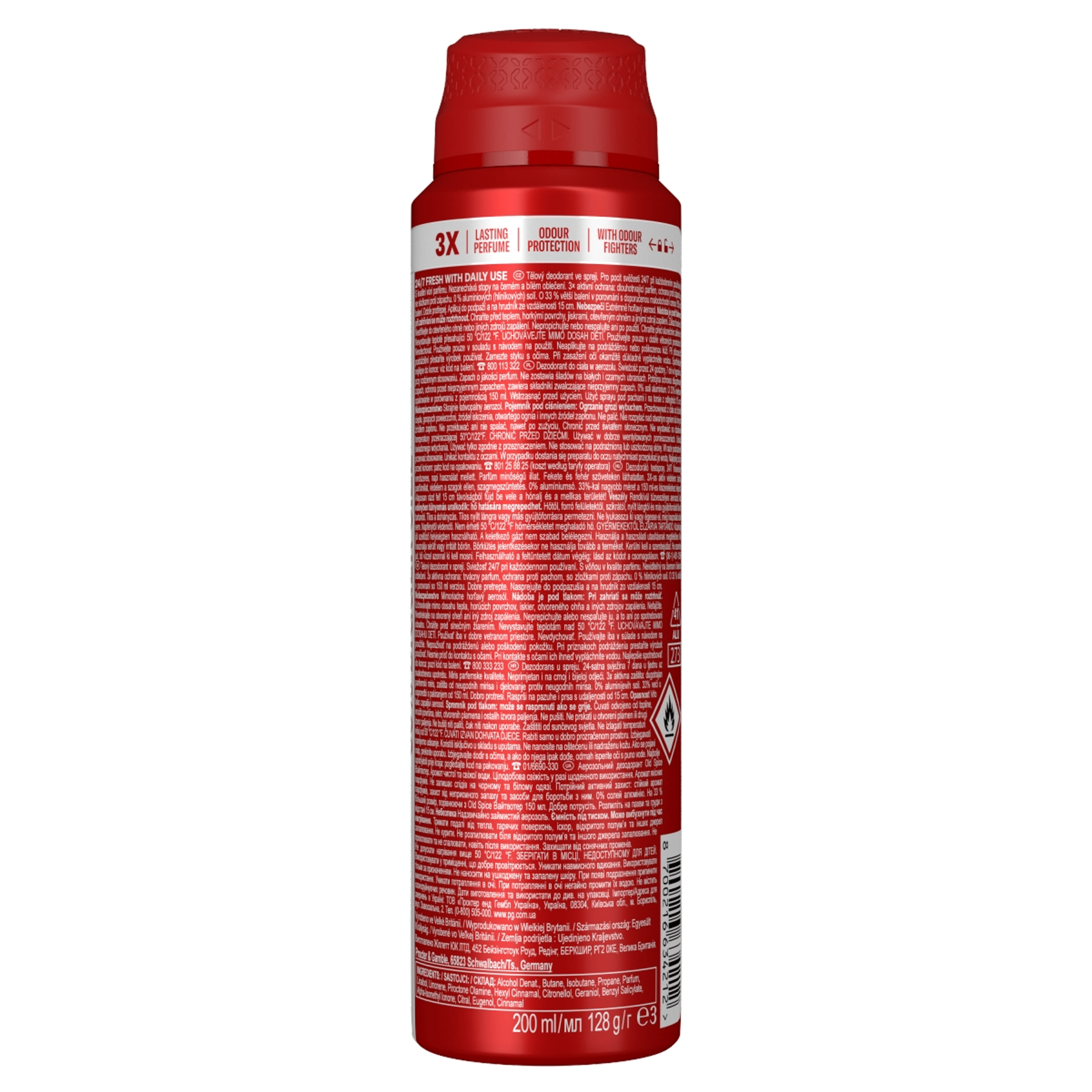 Old Spice Whitewater dezodor spray férfiaknak - 200 ml-2
