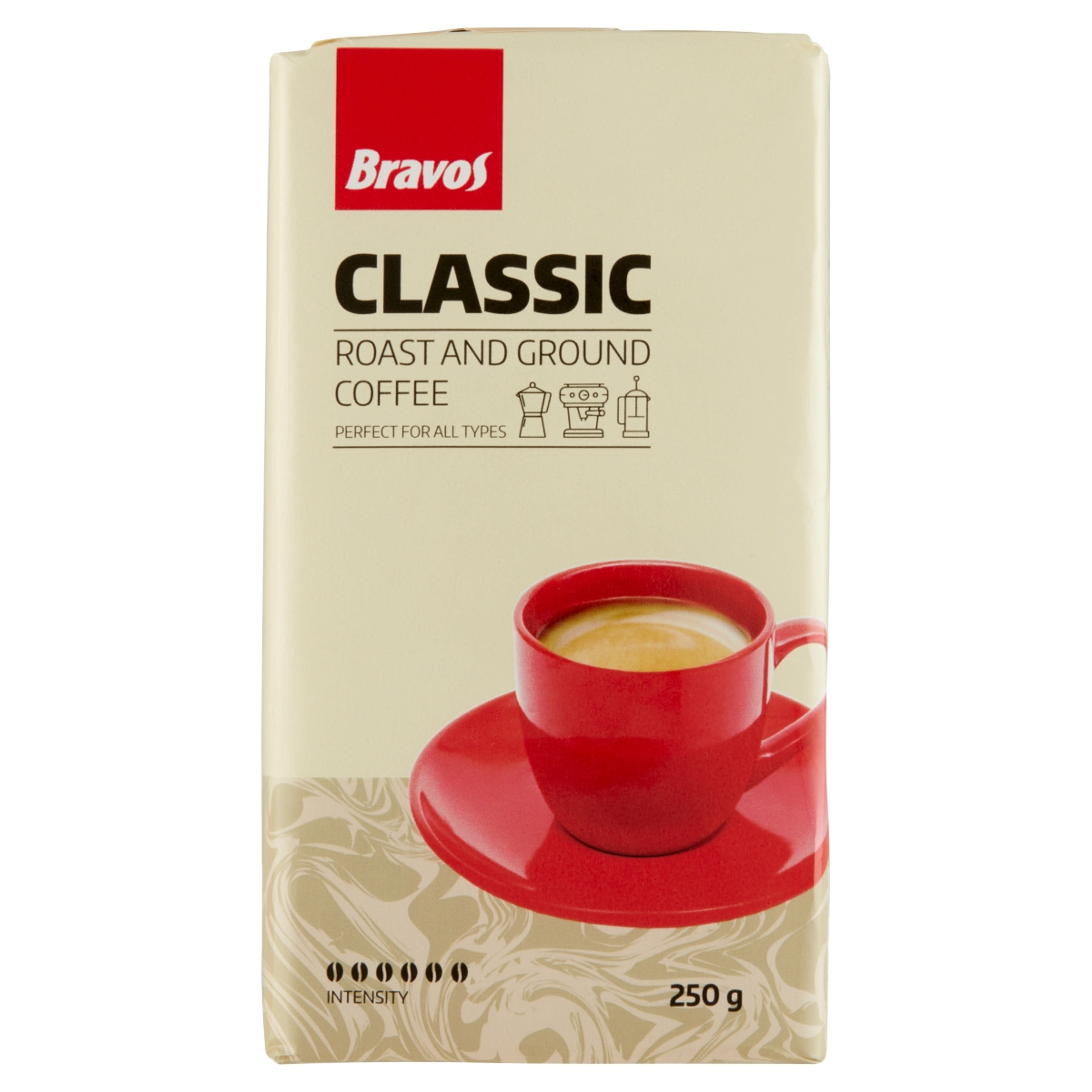 Bravos classic őrölt kávé - 250 g-1
