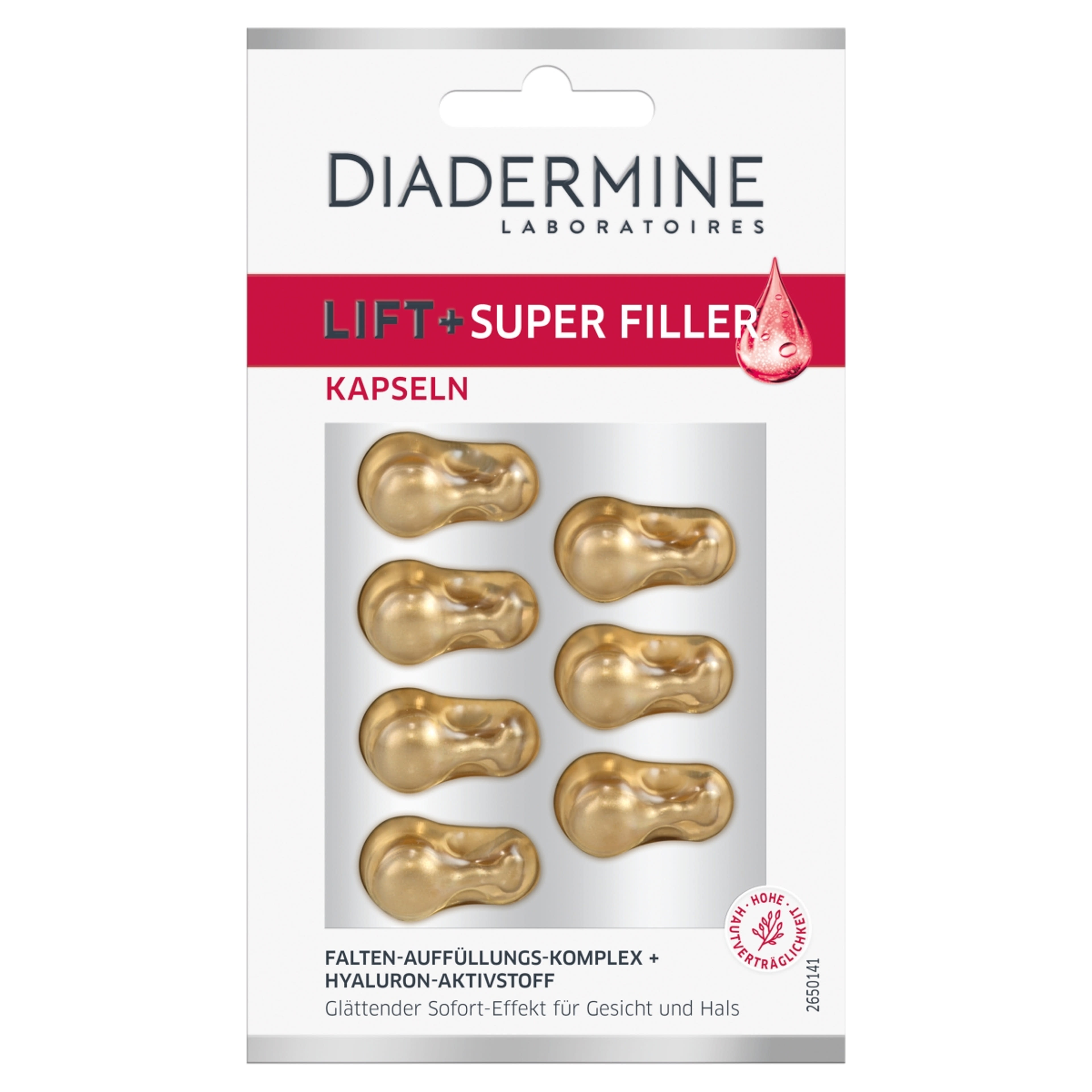 Diadermine Lift+ Super Filler ráncfeltöltőkrém kapszula arcra és nyakra - 7 db-1