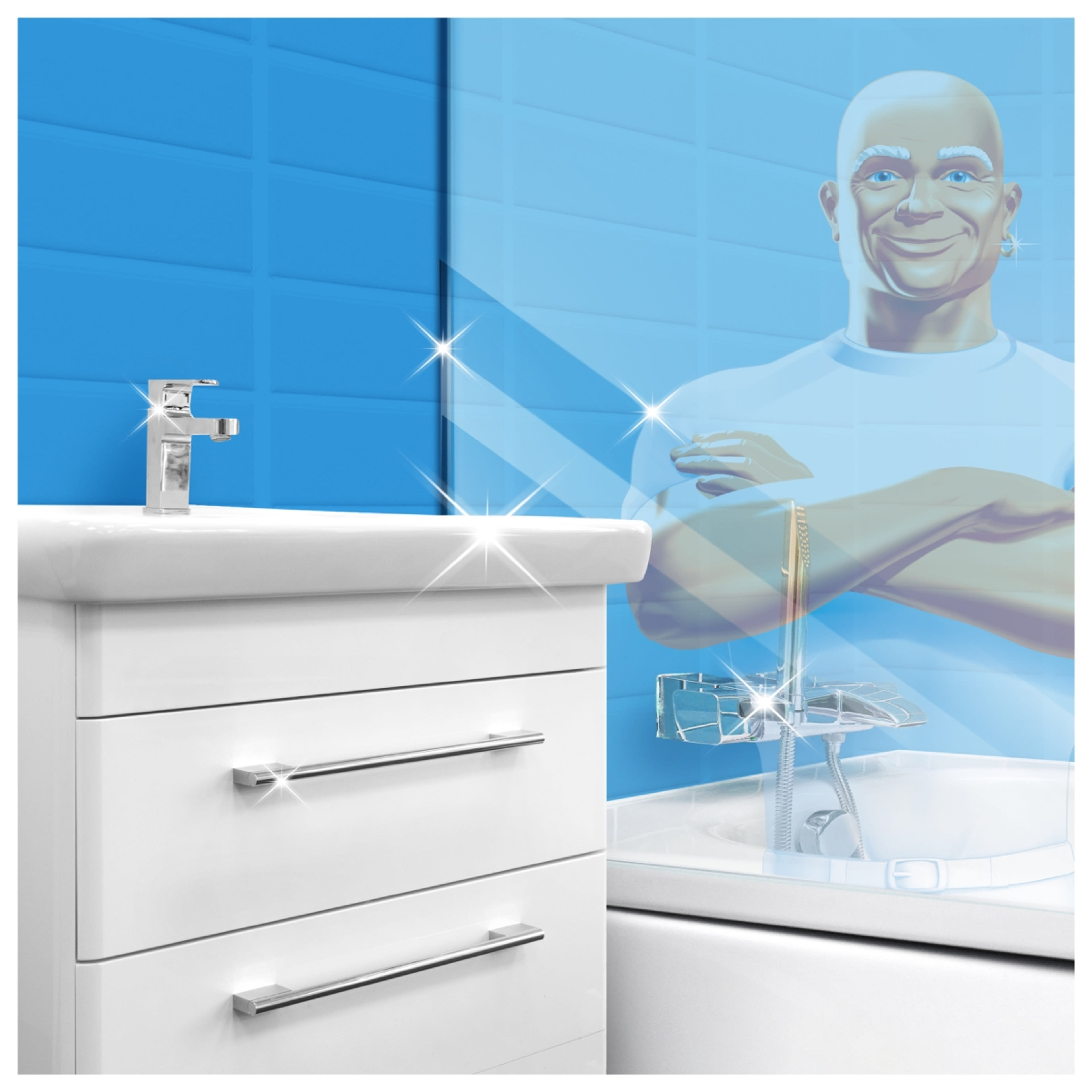 Mr Proper Spray Wipe Done fürdőszobai tisztítószer - 800 ml-5