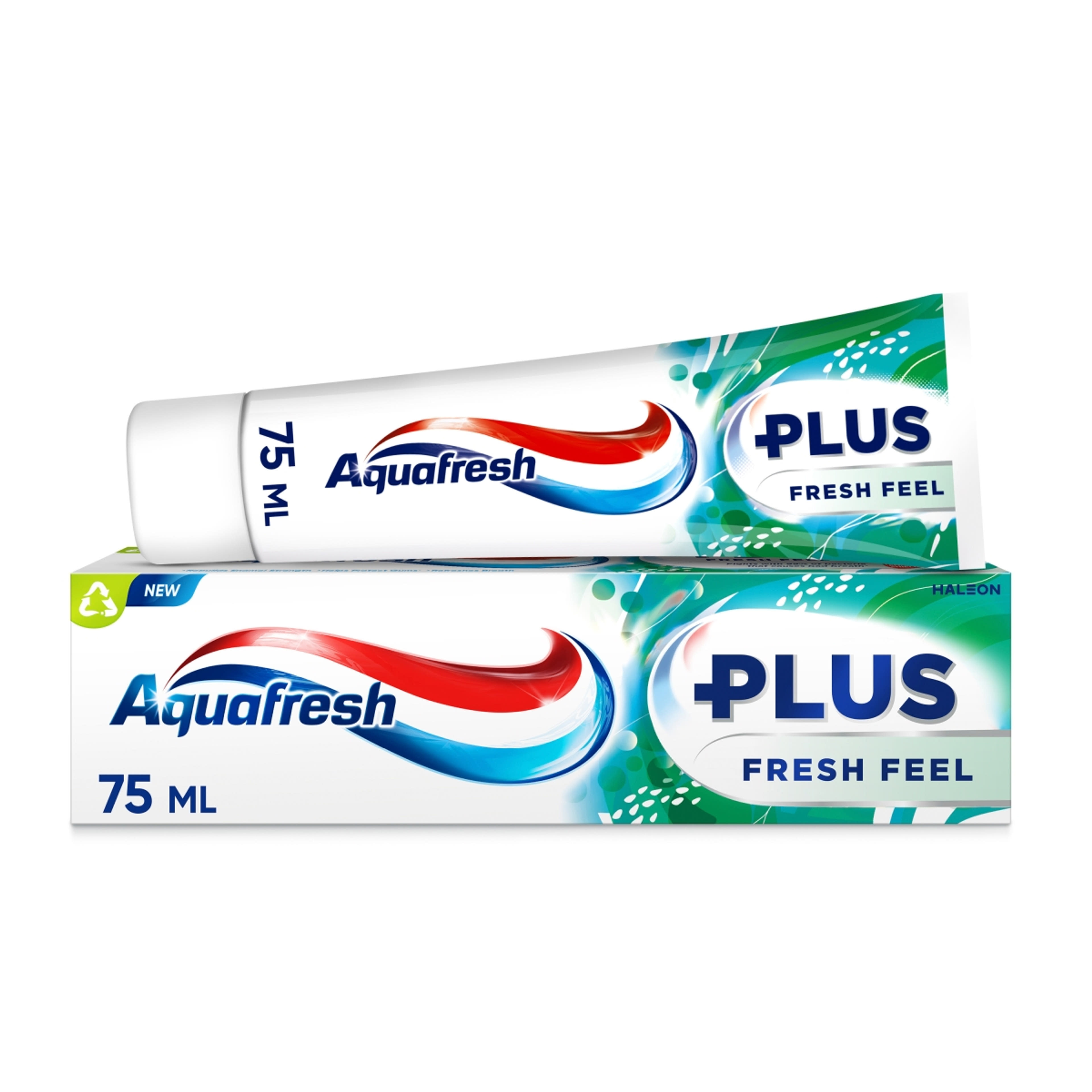 Aquafresh Plus Fresh Feel fluoridos fogkrém - 75 ml-2