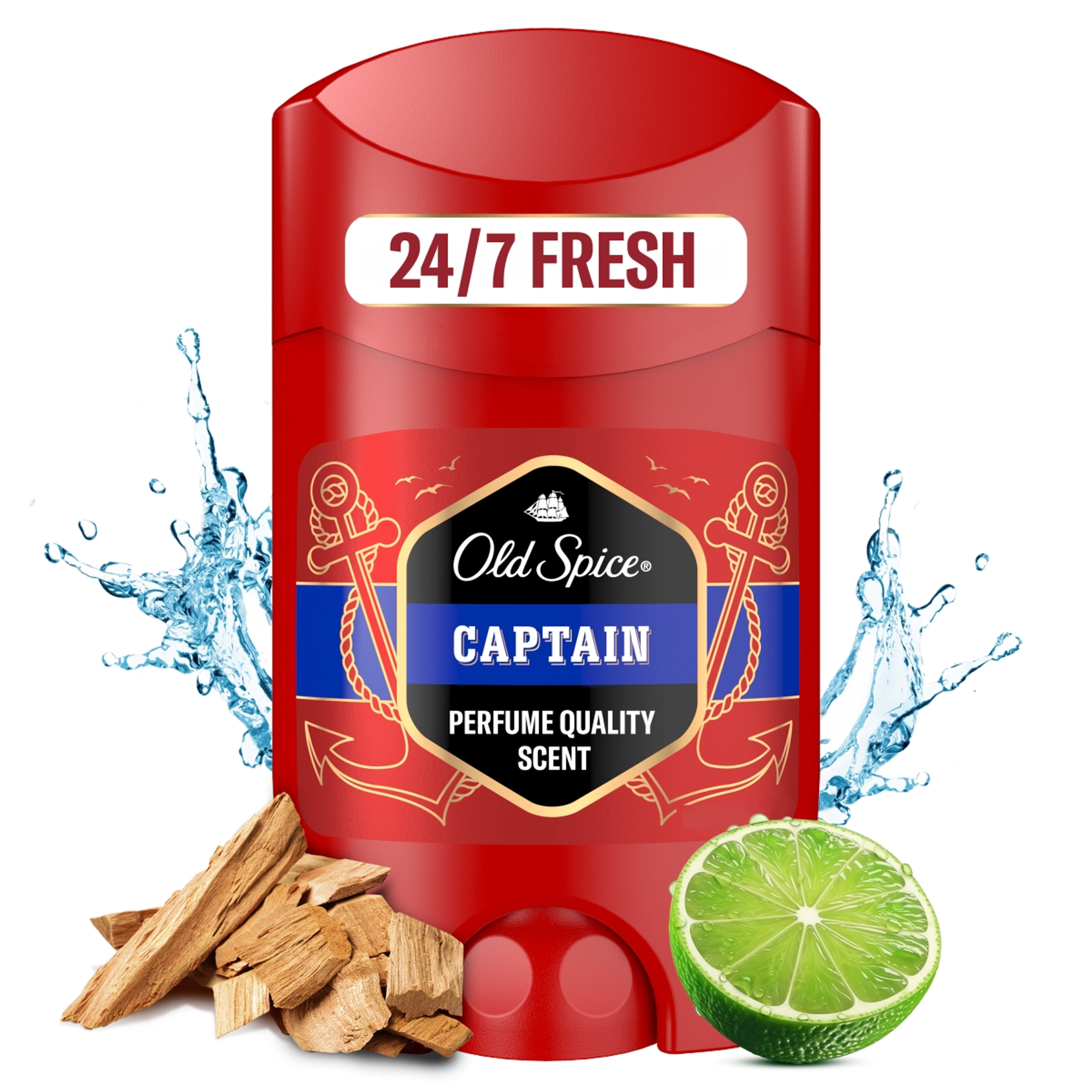 Old Spice Captain stift dezodor férfiaknak - 65 ml-11
