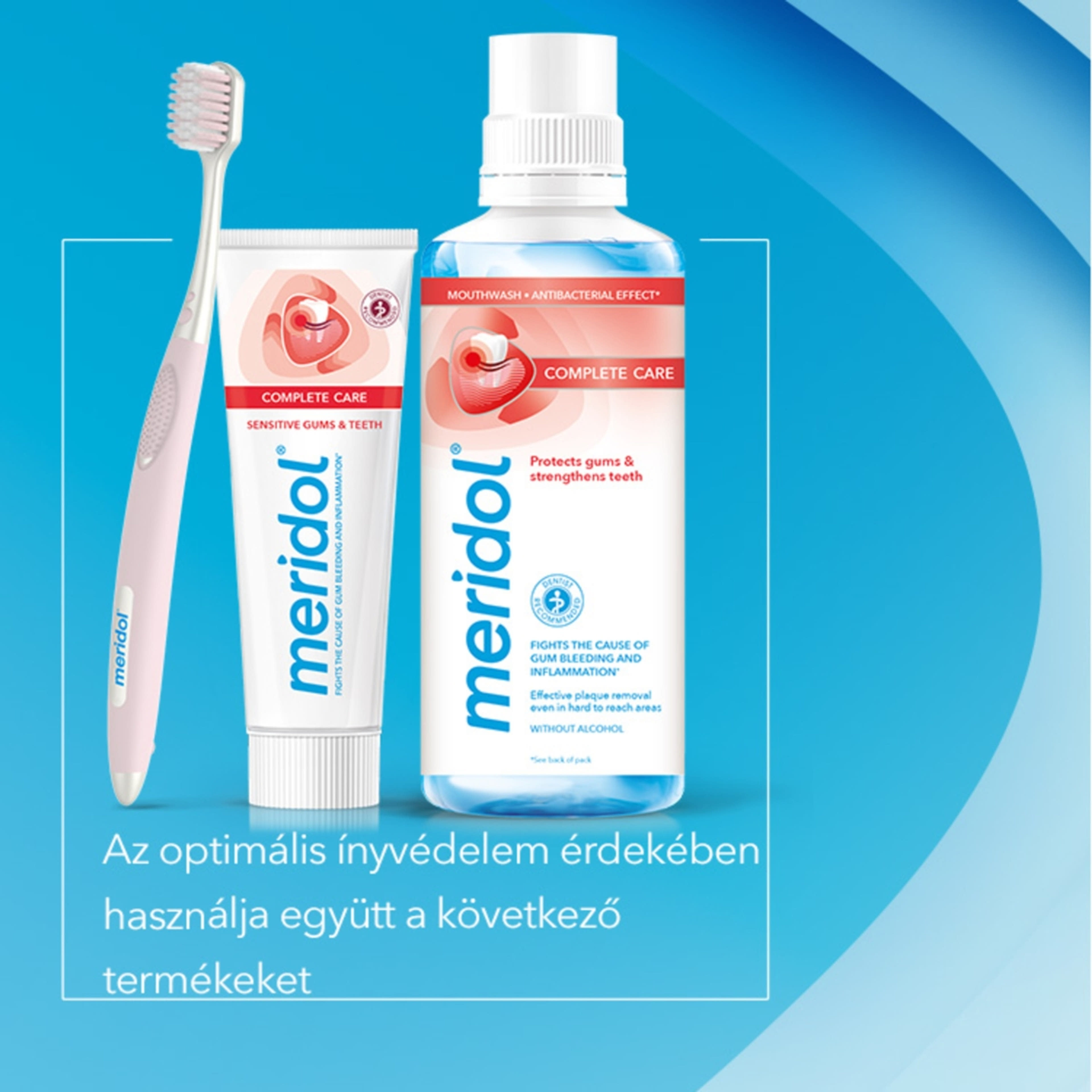 Meridol Complete Care fogkrém érzékeny fogíny és fogak védelmére - 75 ml-9