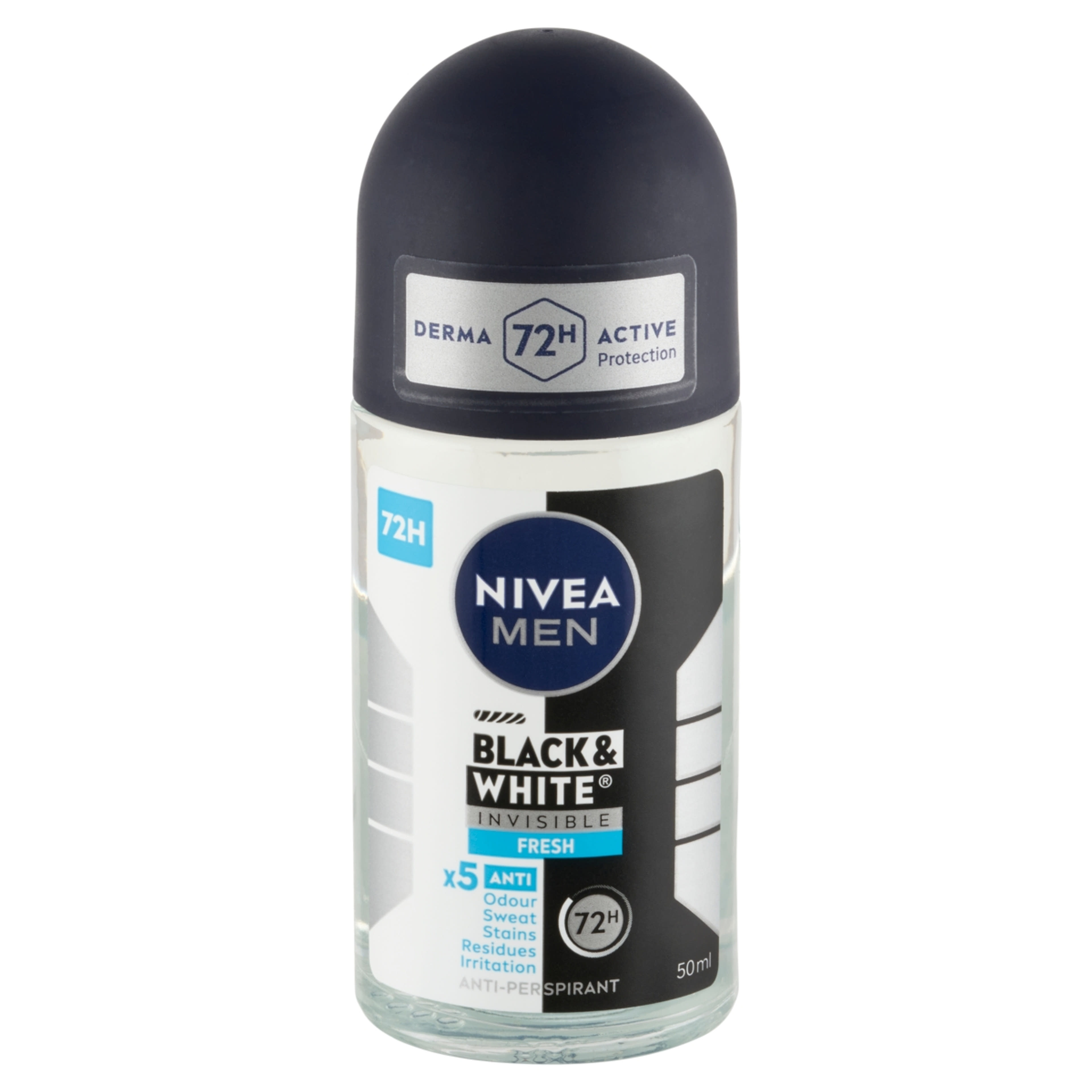 NIVEA MEN Golyós dezodor Black & White Invisible  Fresh - 50 ml-2