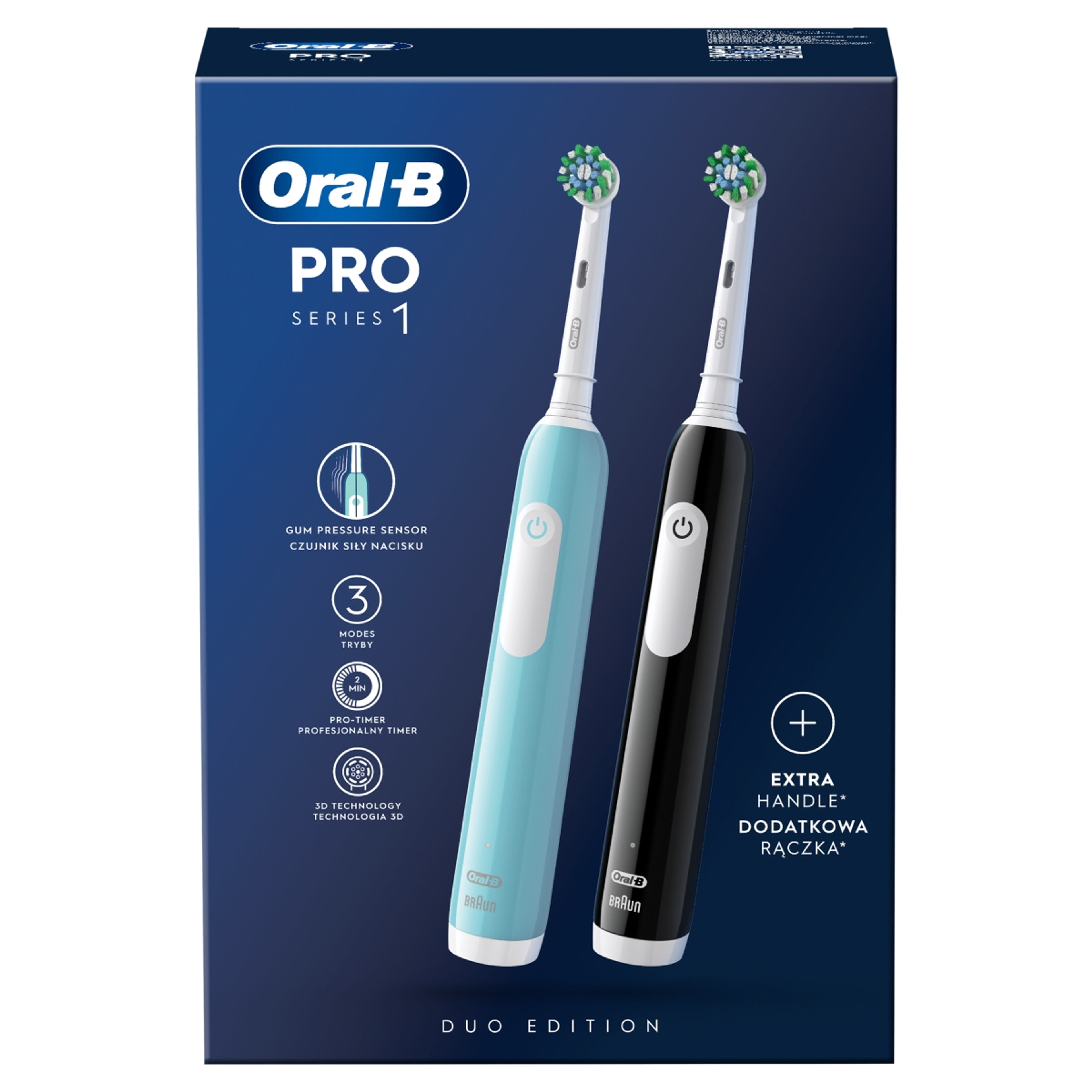 Oral-B Pro 1 – 790 elektromos fogkefe - 2 db-3