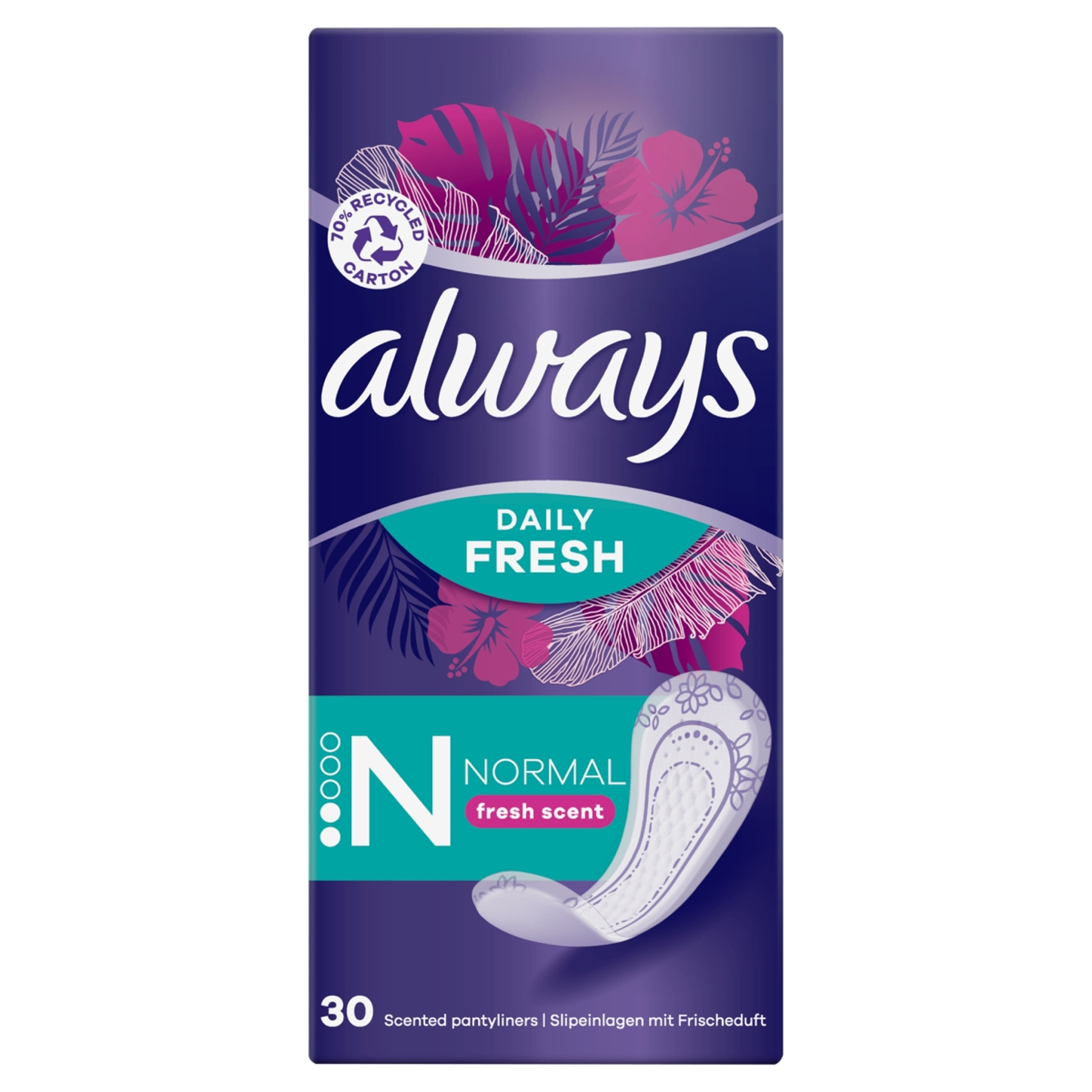 Always Daily Fresh Normal, Friss illattal - 30 db