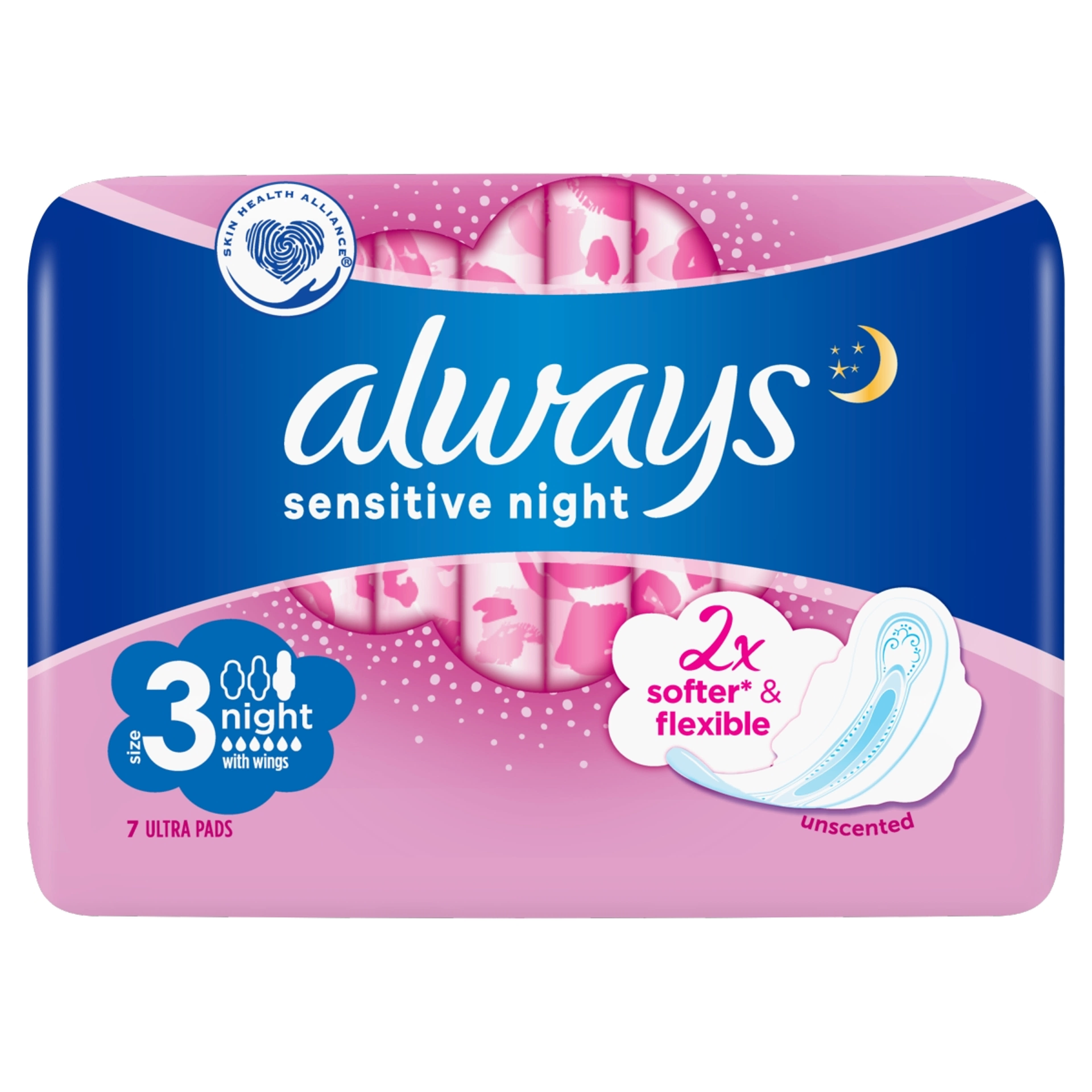 Always Ultra Sensitive Night szárnyasbetét - 7 db