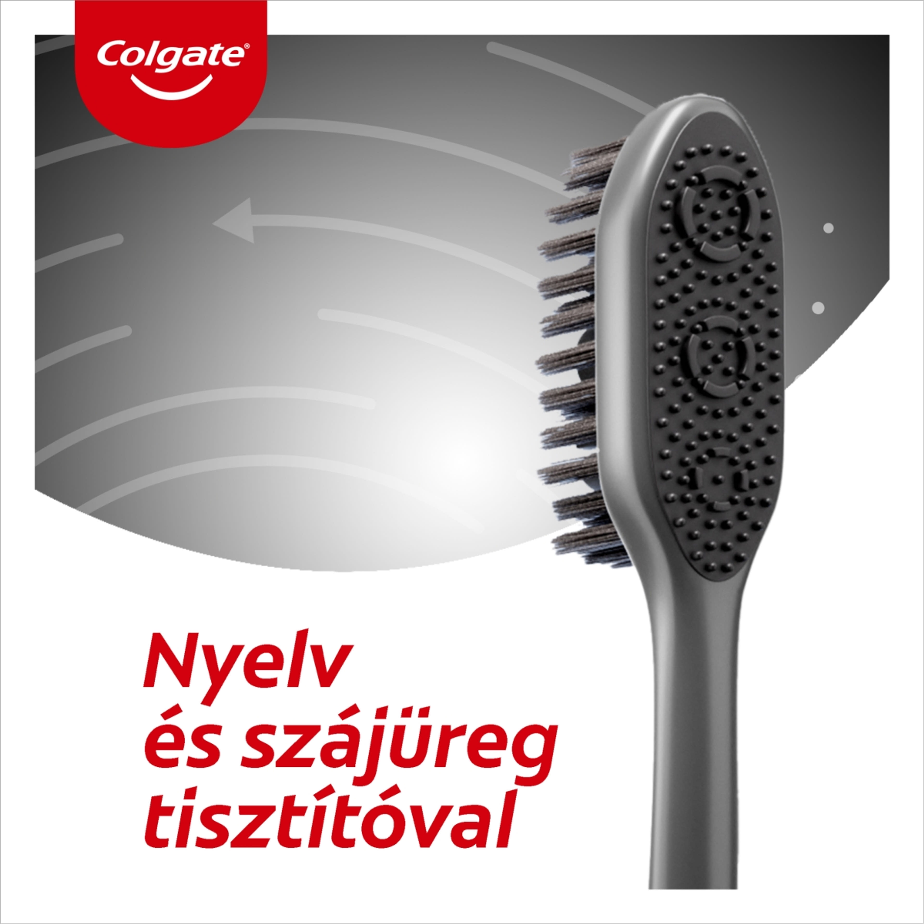 Colgate 360 Charcoal közepes fogkefe - 2 db-5