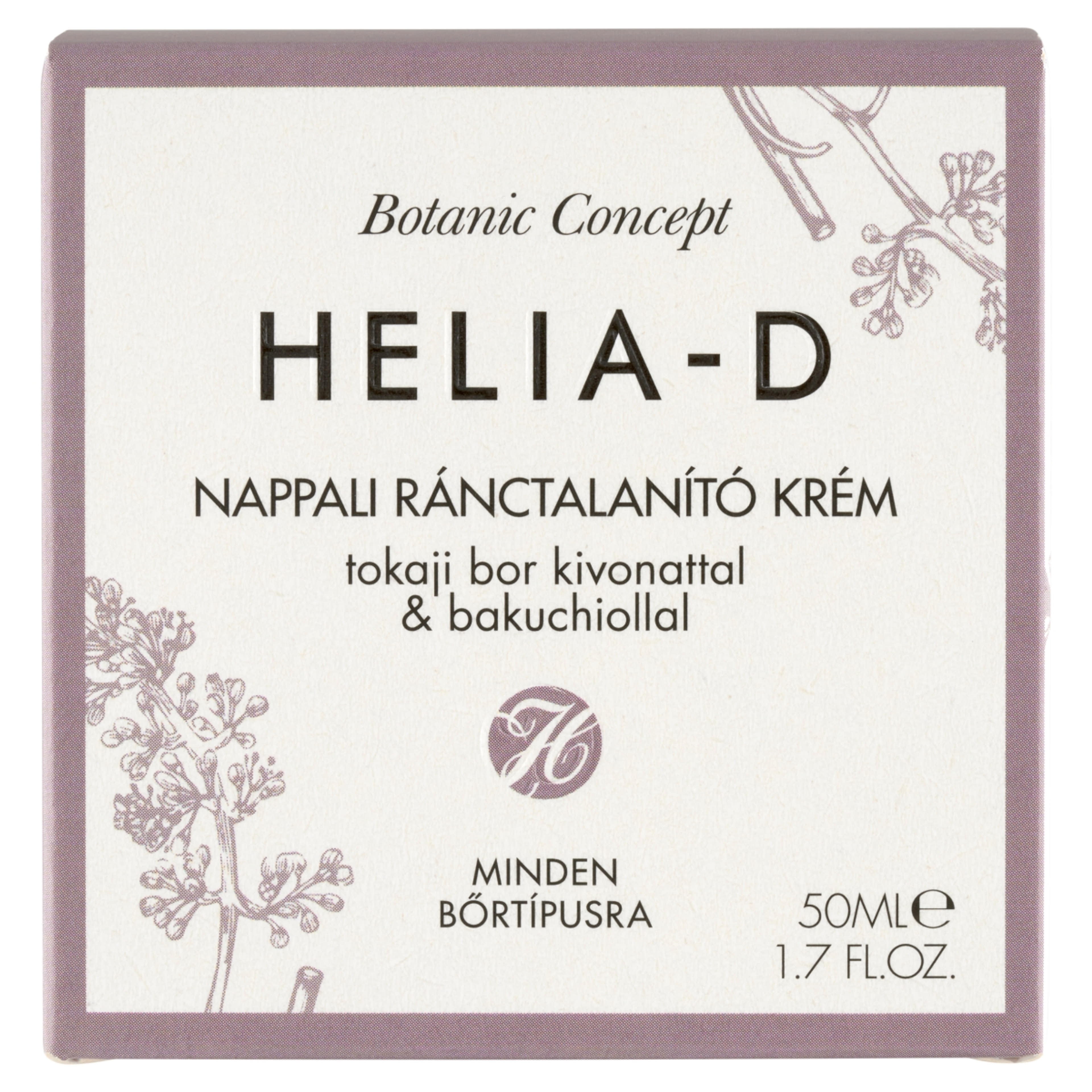 Helia-D Botanic Concept Tokaji Aszús ránctalanító nappali arckrém - 50 ml