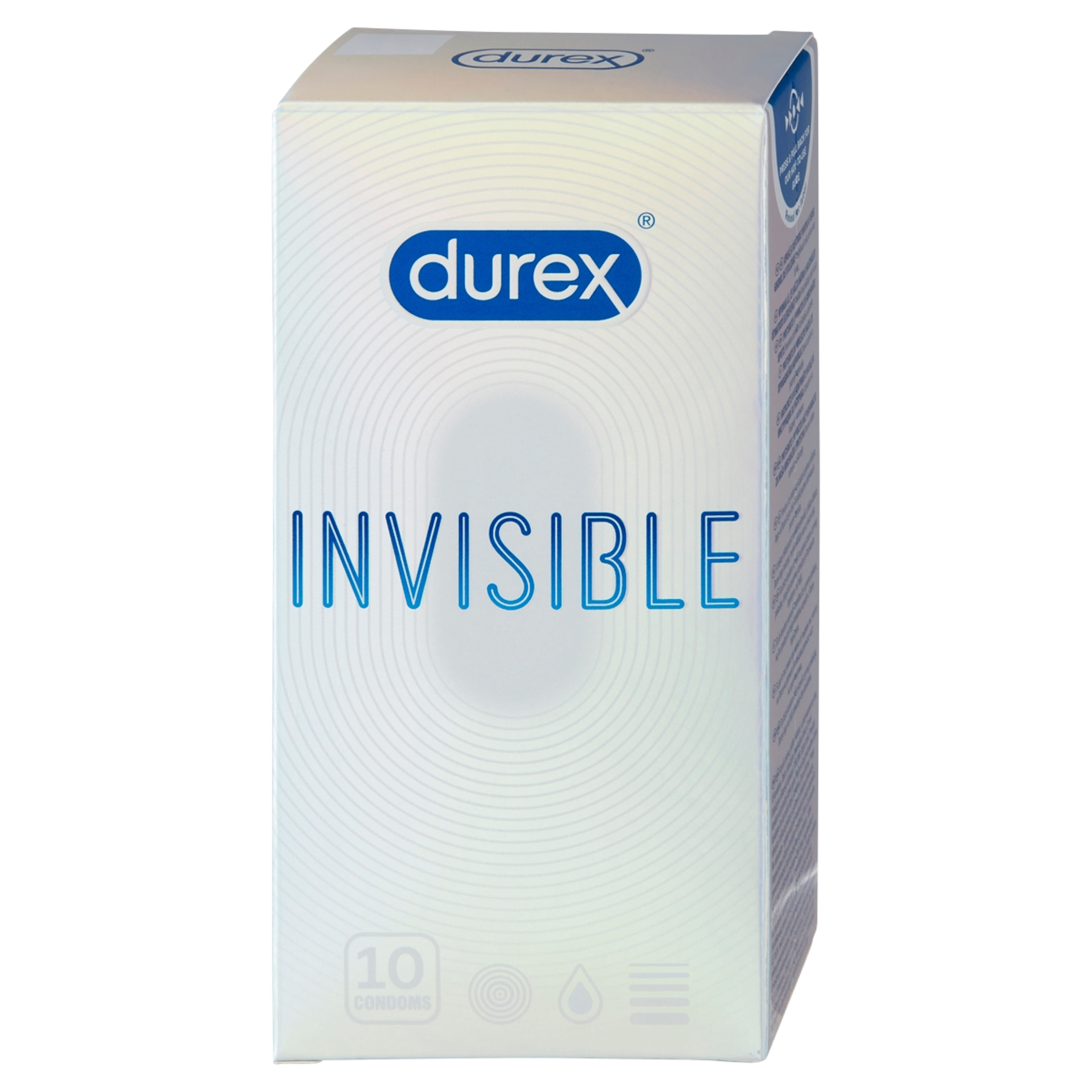 Durex Invisible extra vékony óvszer - 10 db-5