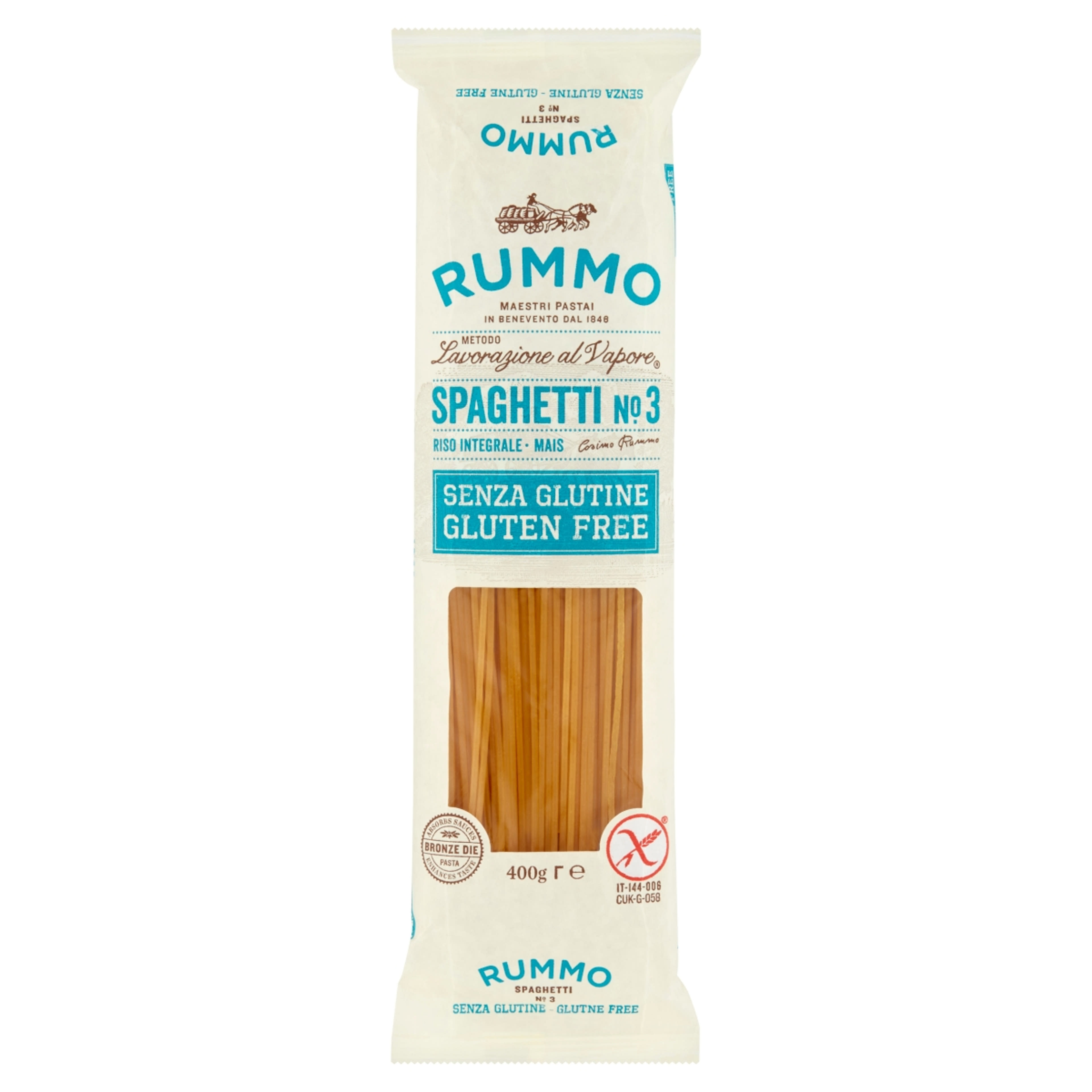 Rummo Spagetti tészta, gluténmentes - 400 g-1