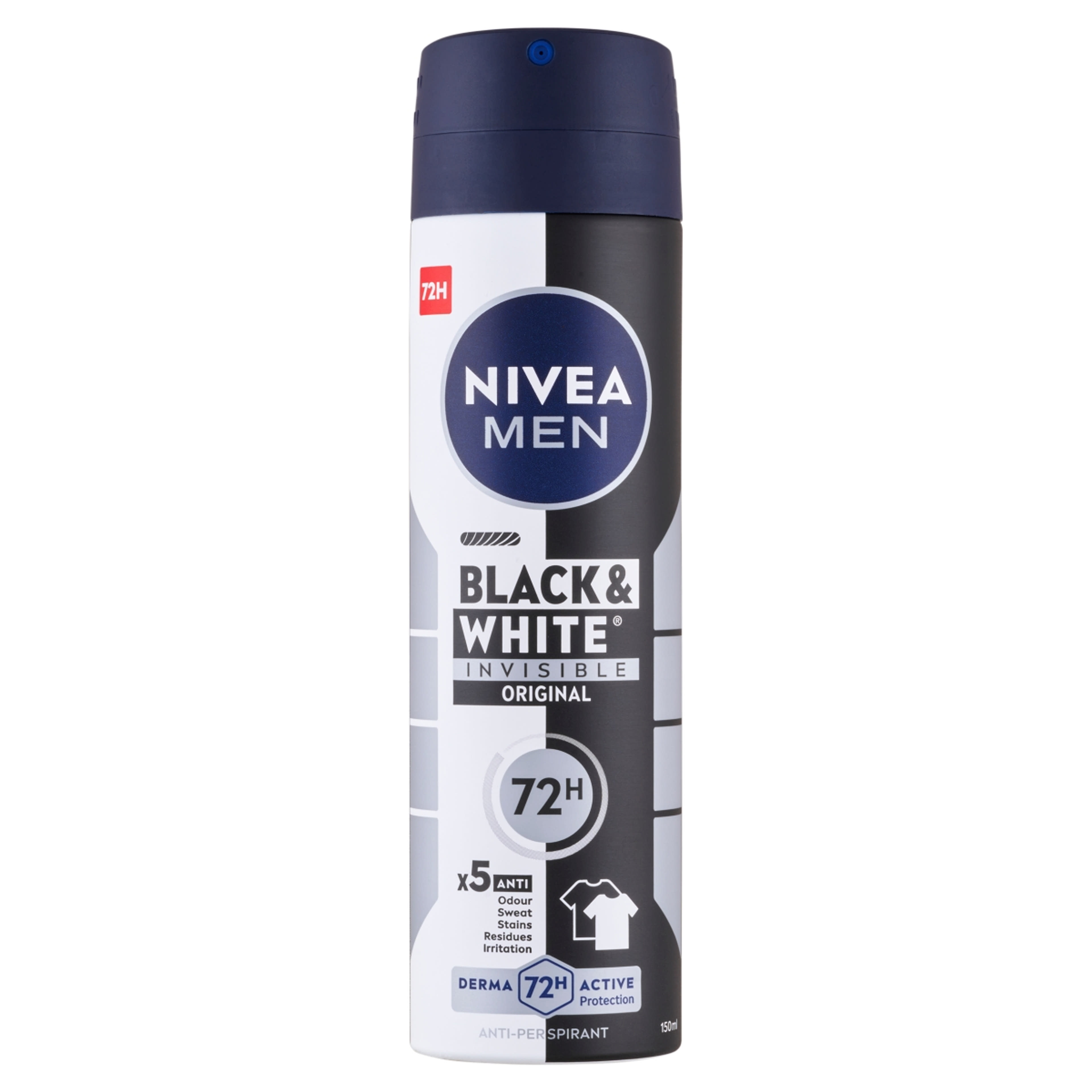 NIVEA MEN Deo spray Black & White Invisible Power - 150 ml