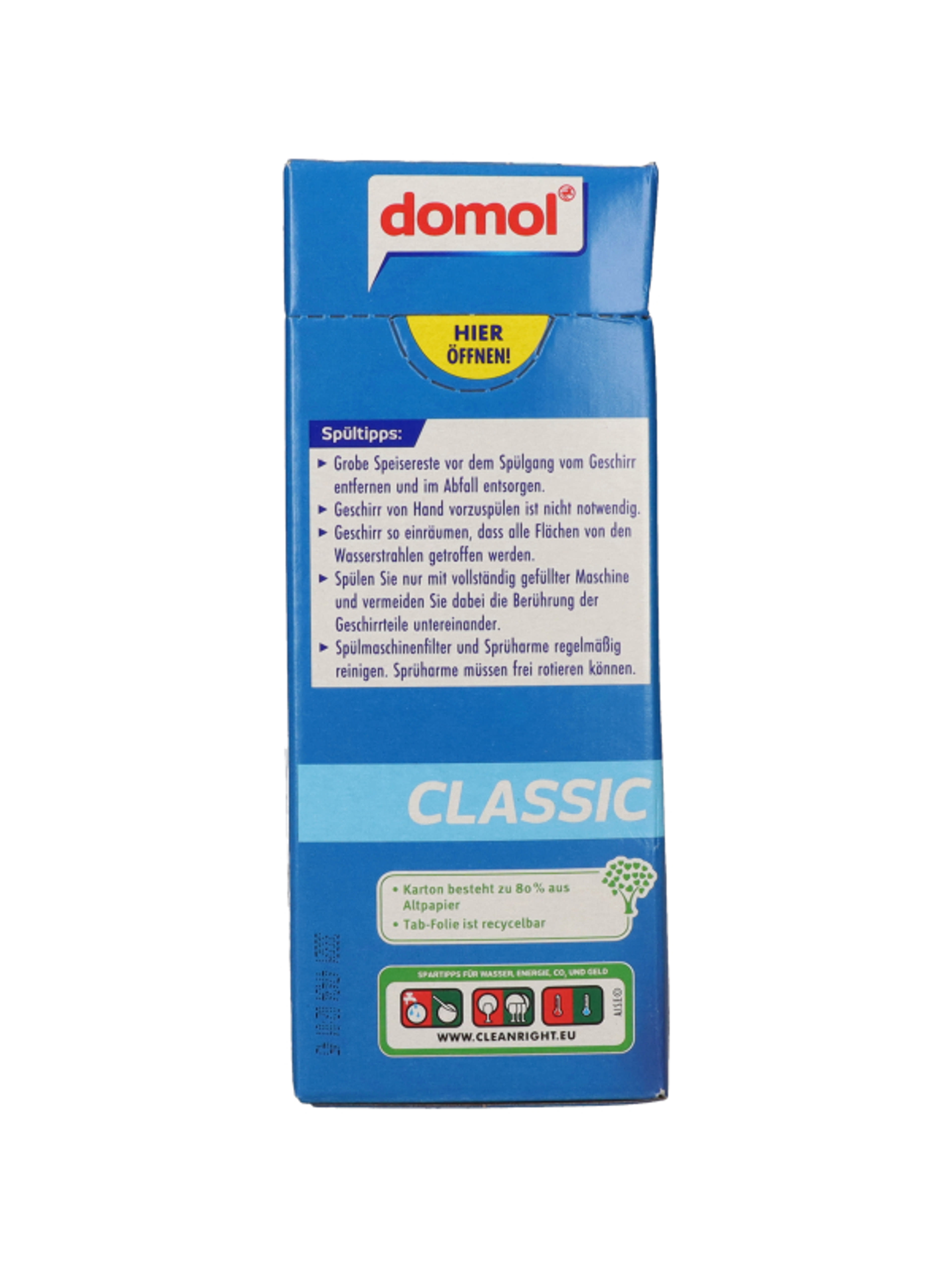 Domol Classic Mosogatógép Tabletta (60db)-3
