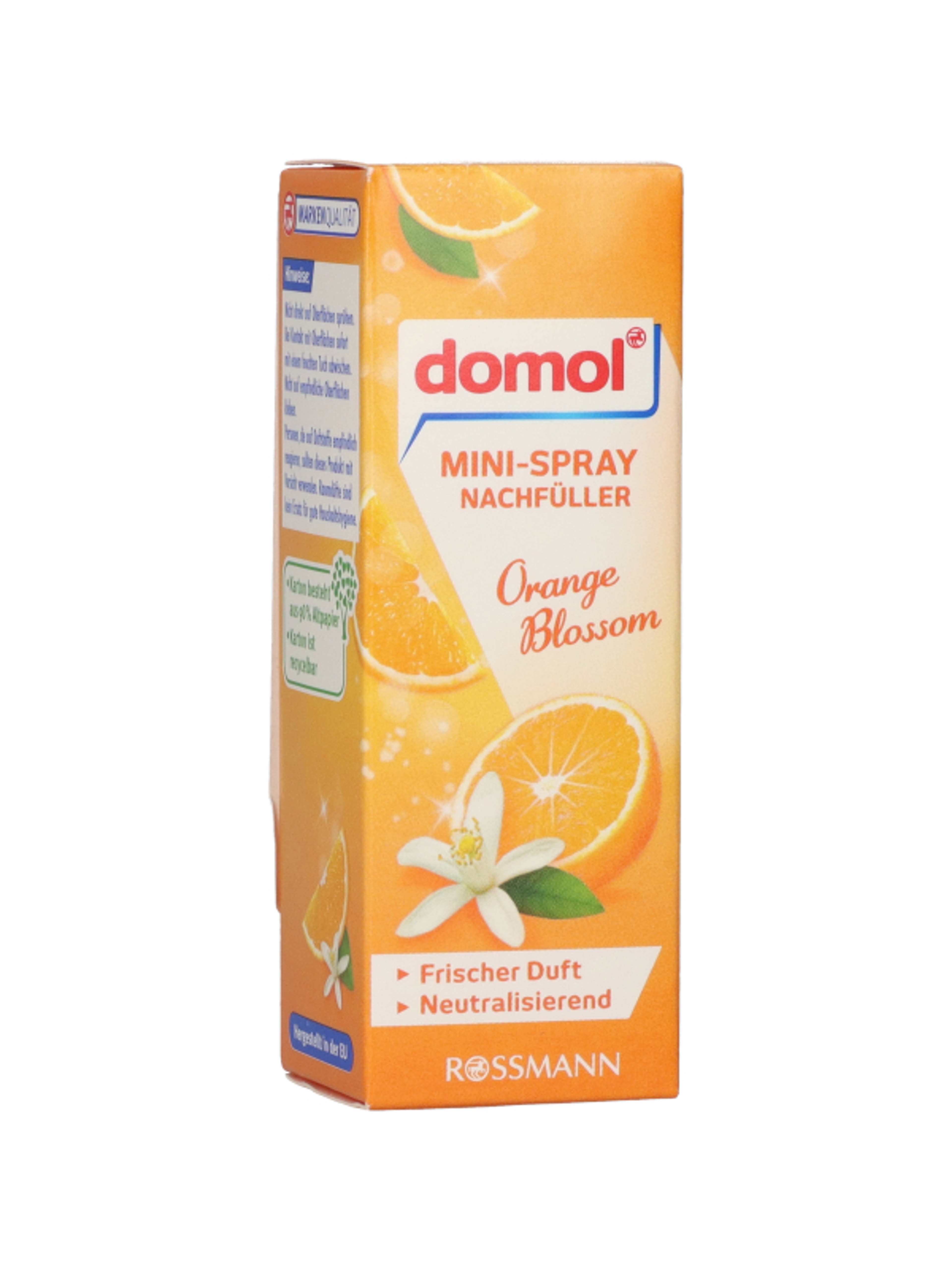 Domol Orange Blossom Mini-Spray Utántöltő - 25 ml-2