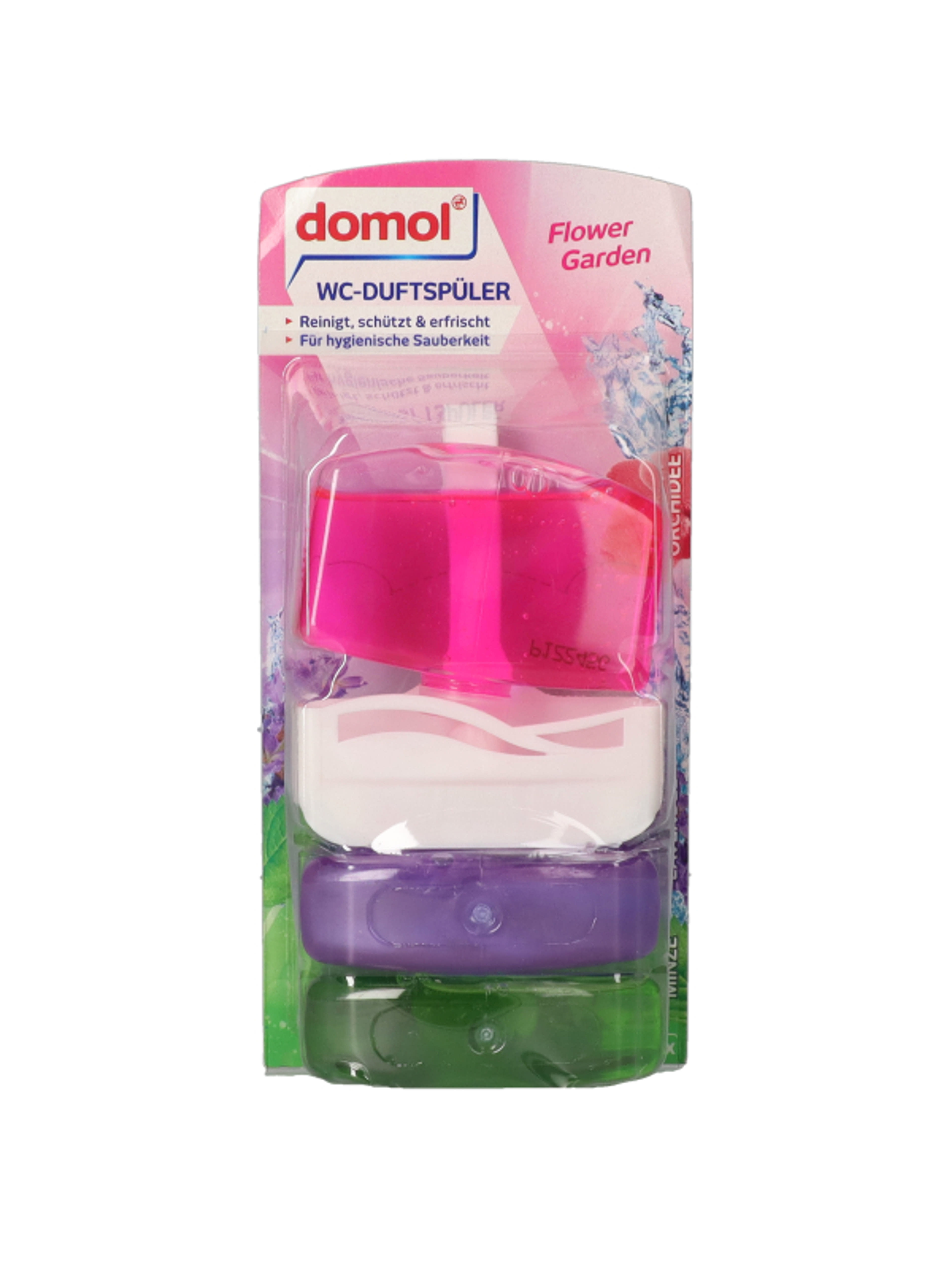 Domol Pearl Mix Folyékony WC Illatosító Készülék És 3 Utántöltő - 165 ml