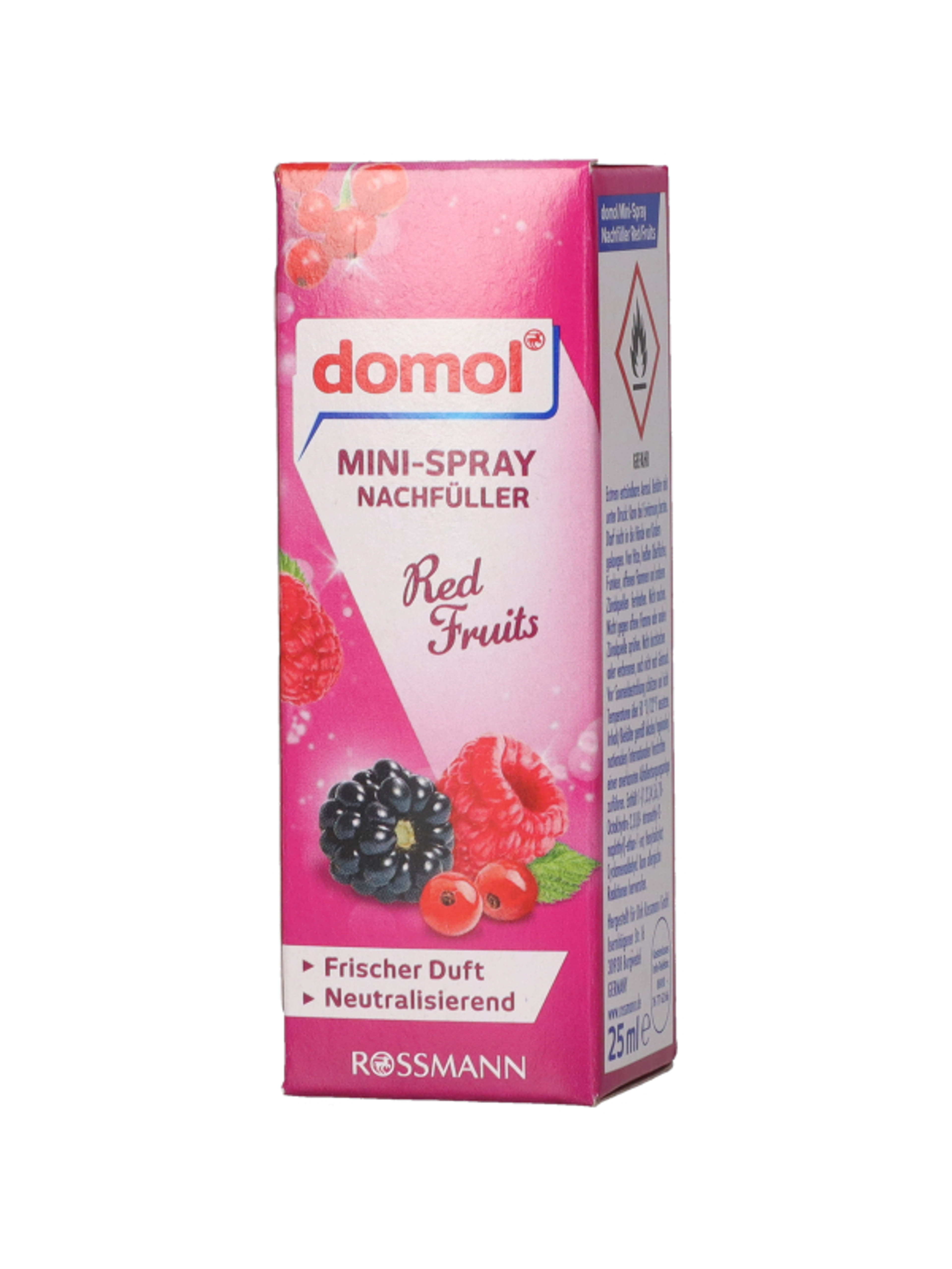 Domol Red Fruits Mini-Spray Utántöltő - 25 ml-6