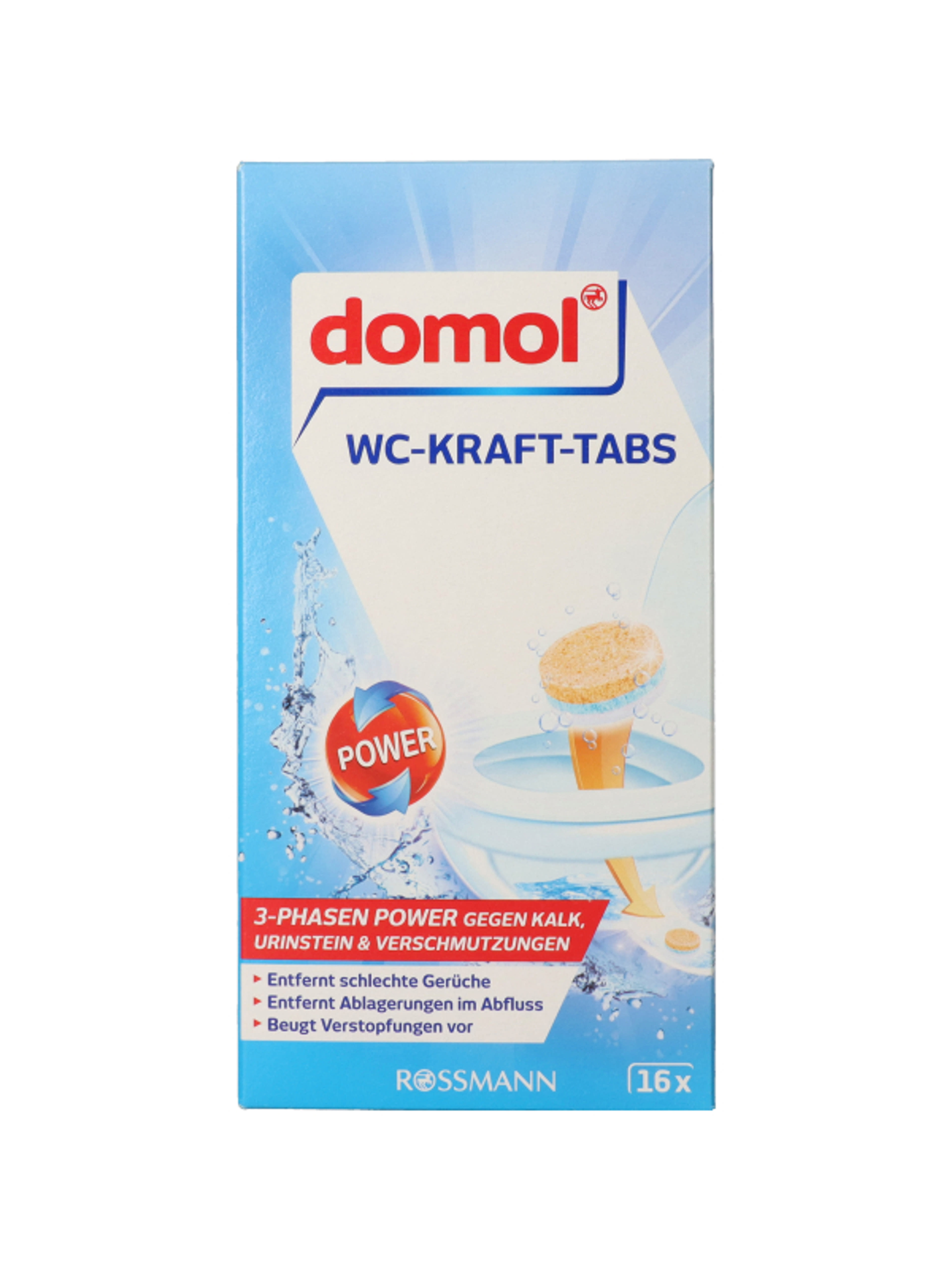 Domol wc tisztító tabletta - 16 db-1