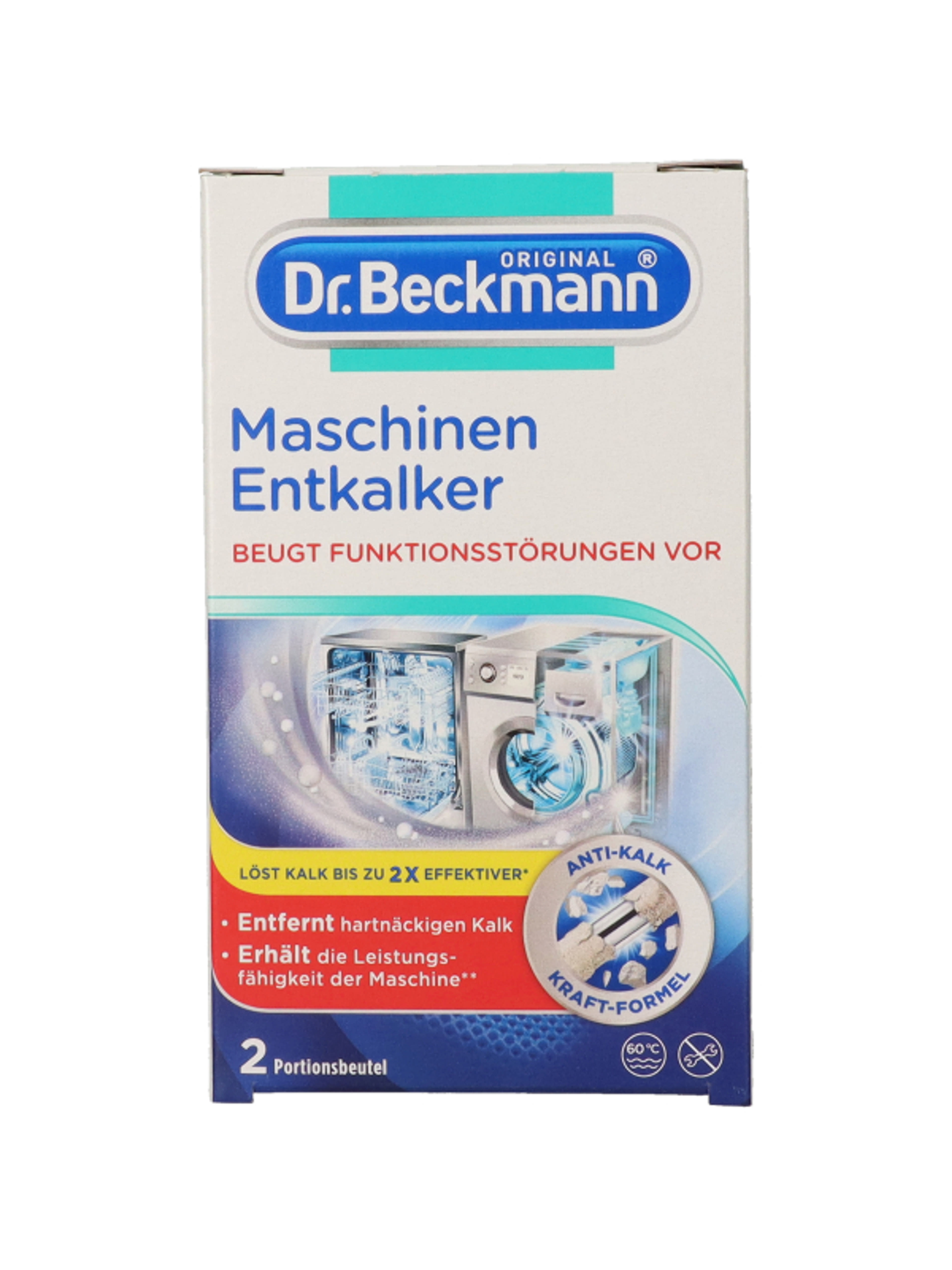 Dr.Beckmann mosó és mosogatógép vízkőoldó - 2 x 100 g-1