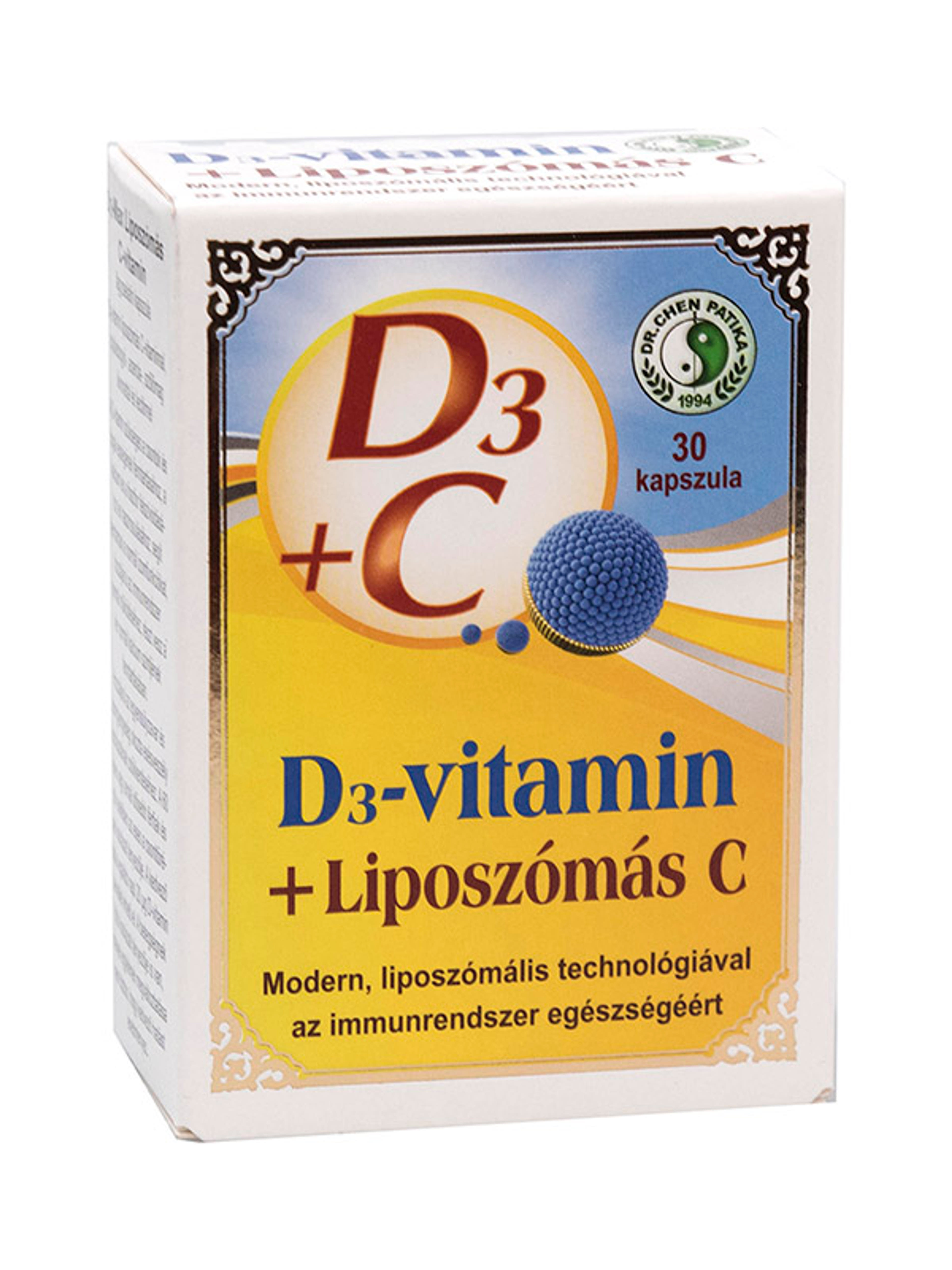 Dr.Chen Patika D3 Liposzómás C-Vitamin Kapszula - 30 db