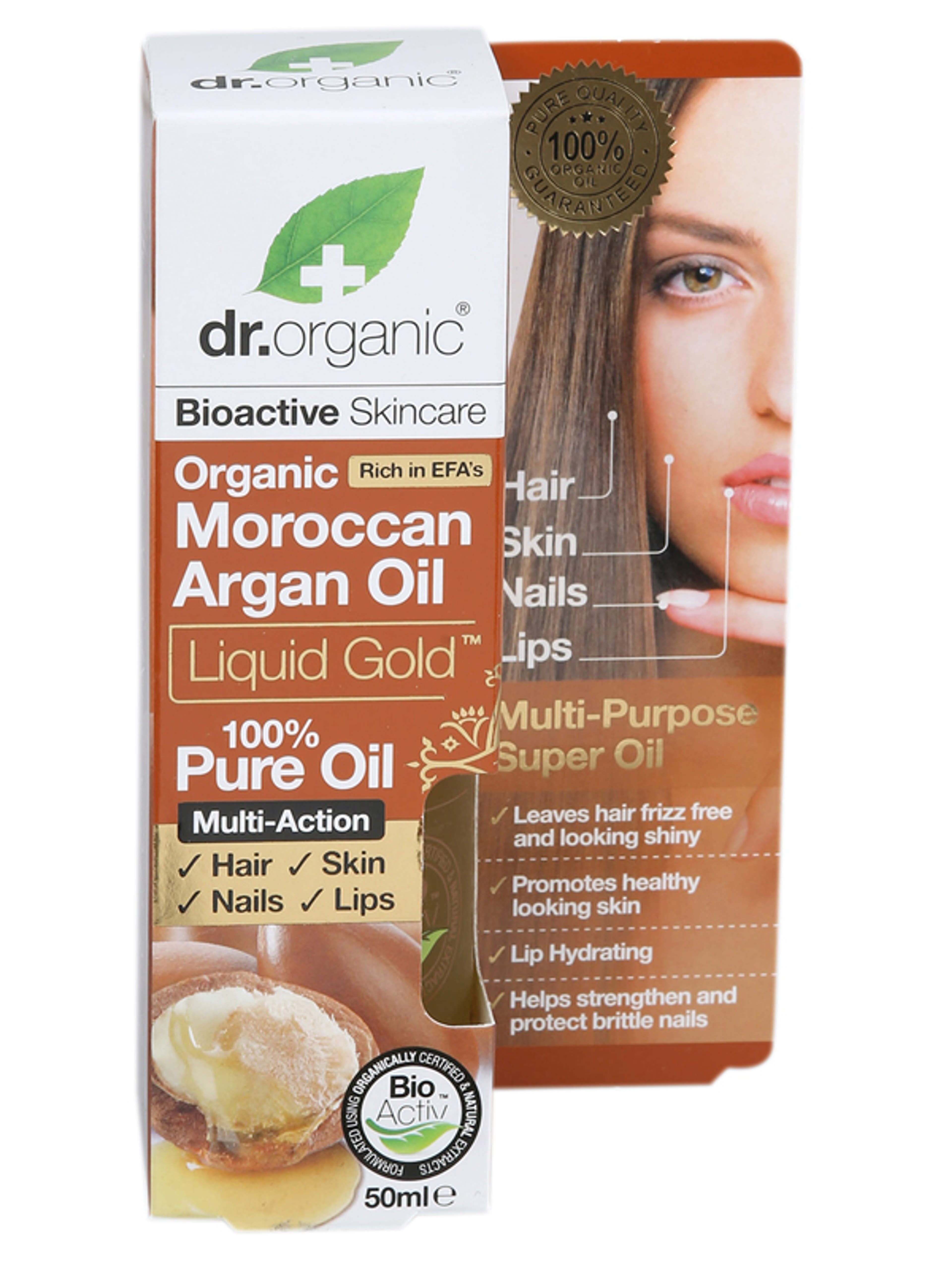 Dr. Organic 100 százalék marokkói argán olaj - 50 ml