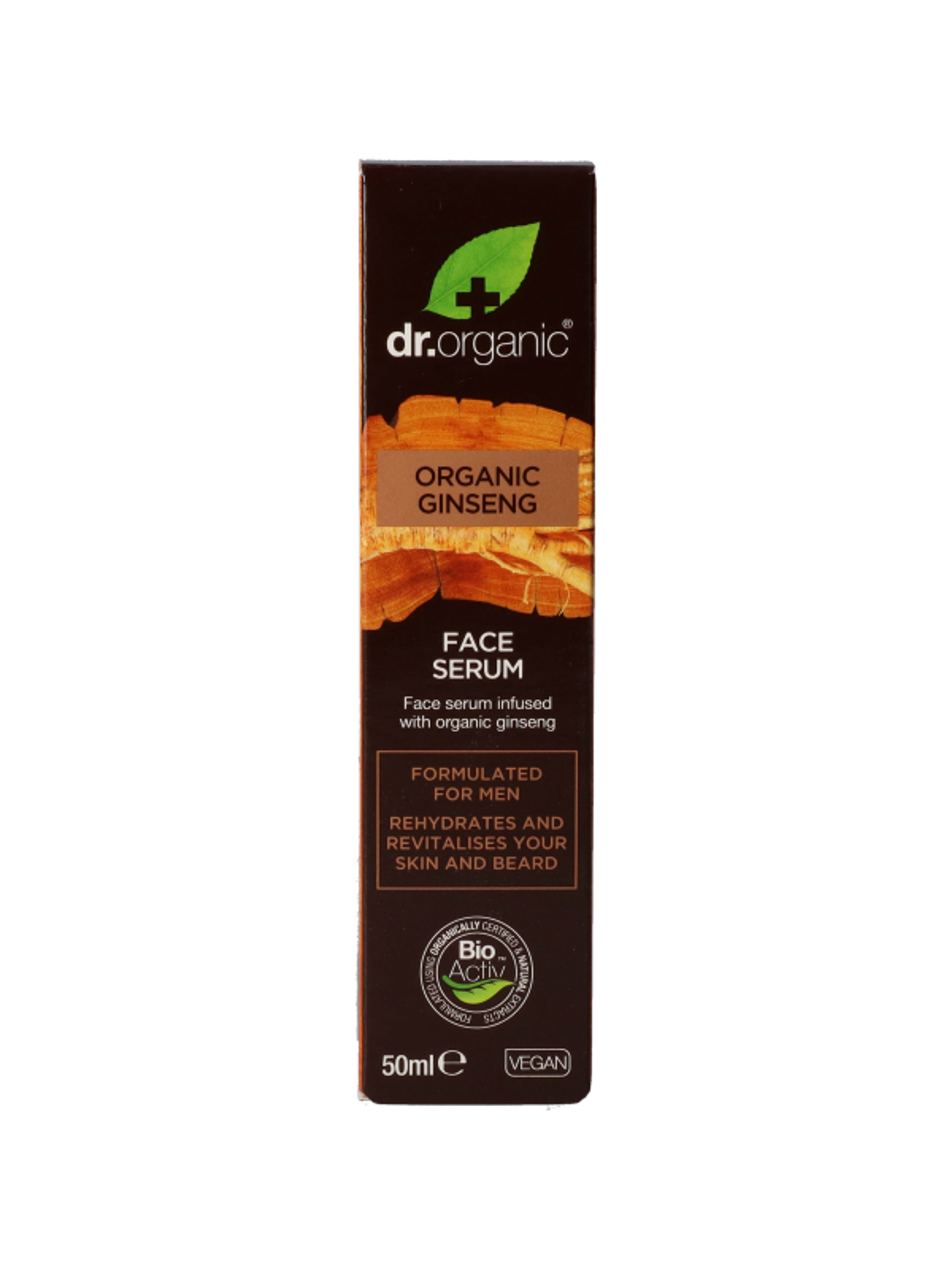 Dr.Organic men hidratáló arc szérum bio ginzenggel - 50 ml-1