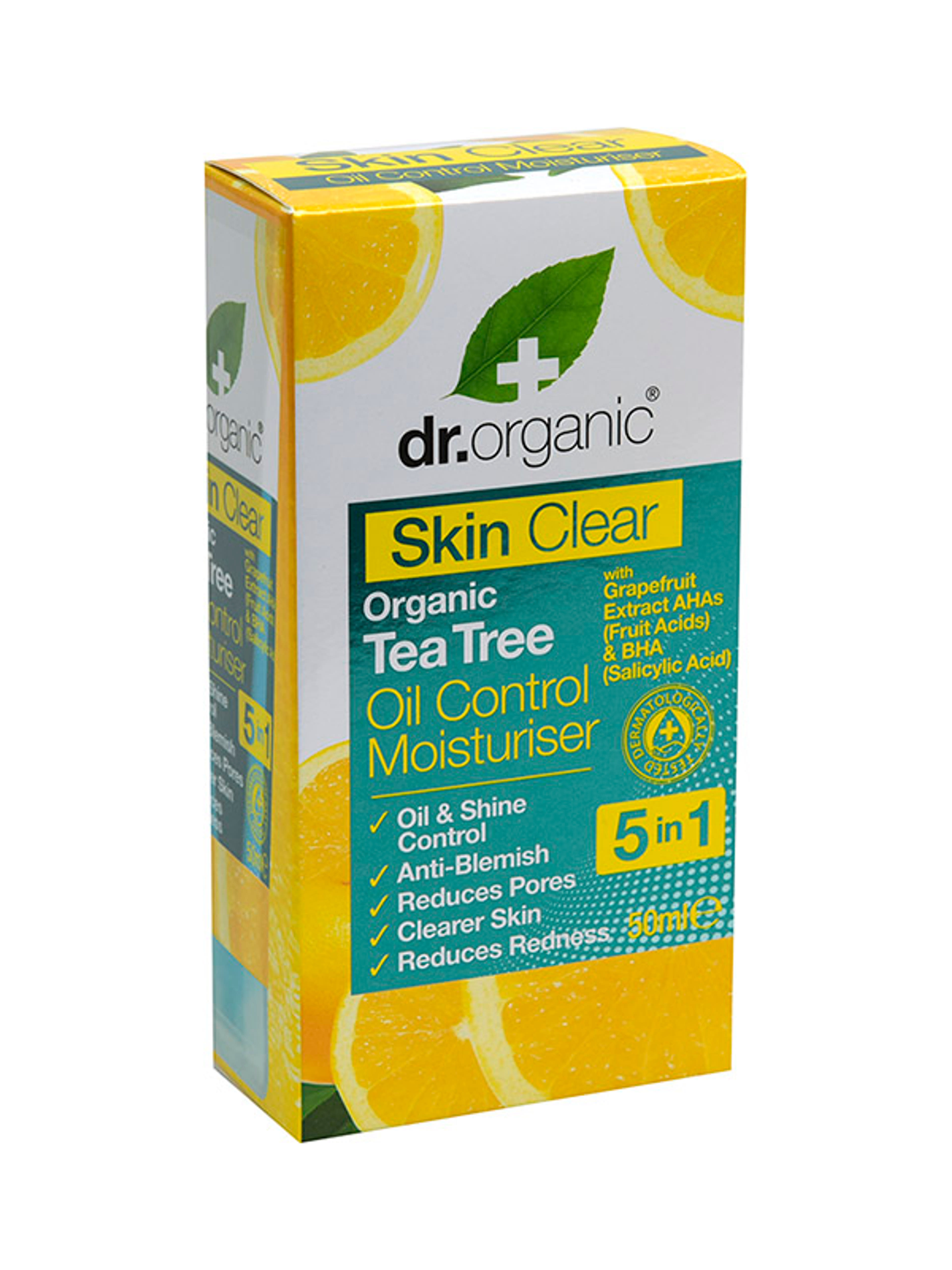 Dr. Organic skin clear mattító hidratáló arckrém - 50 ml-1