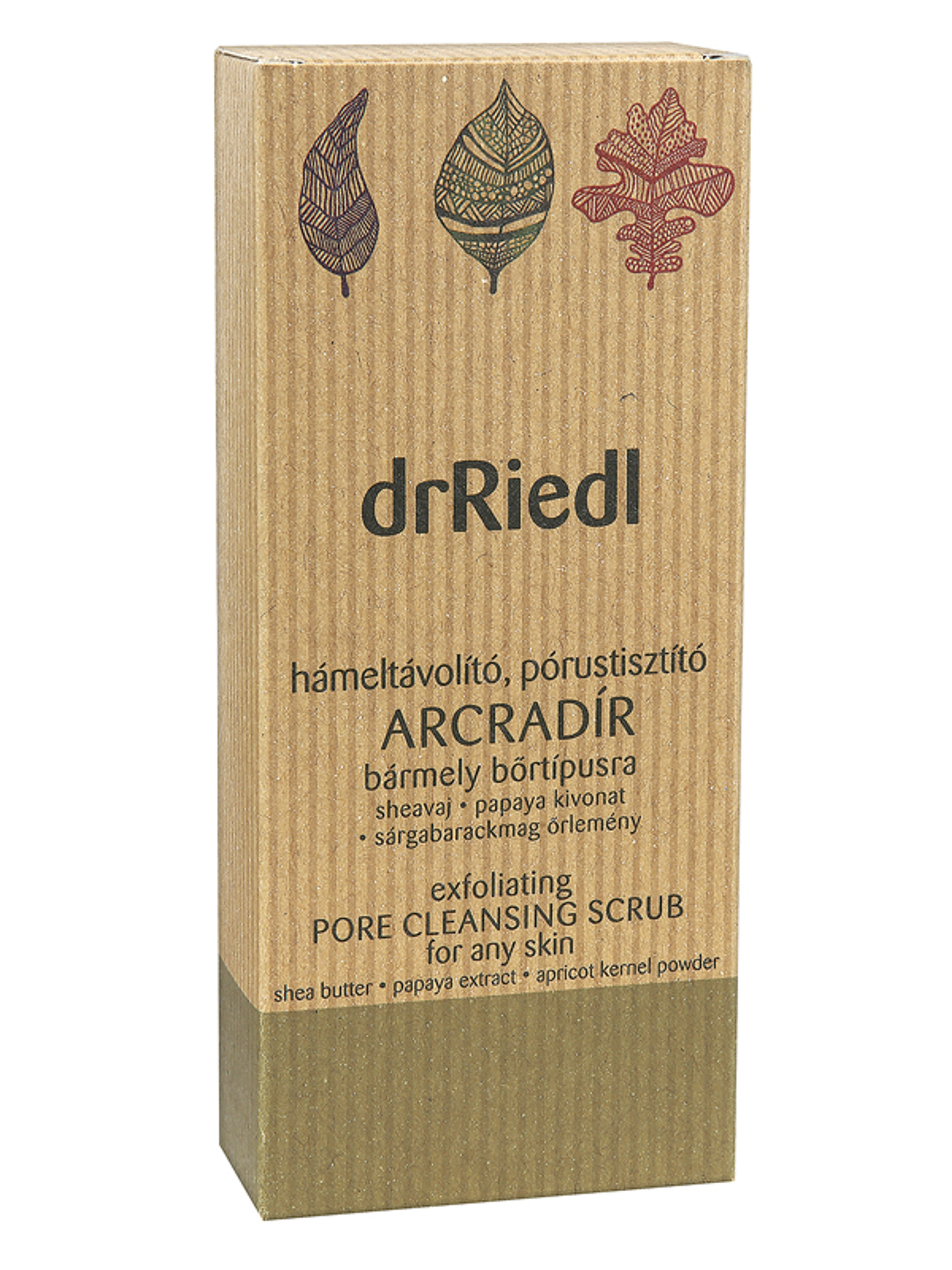 drRiedl pórustisztító arcradír - 100 ml