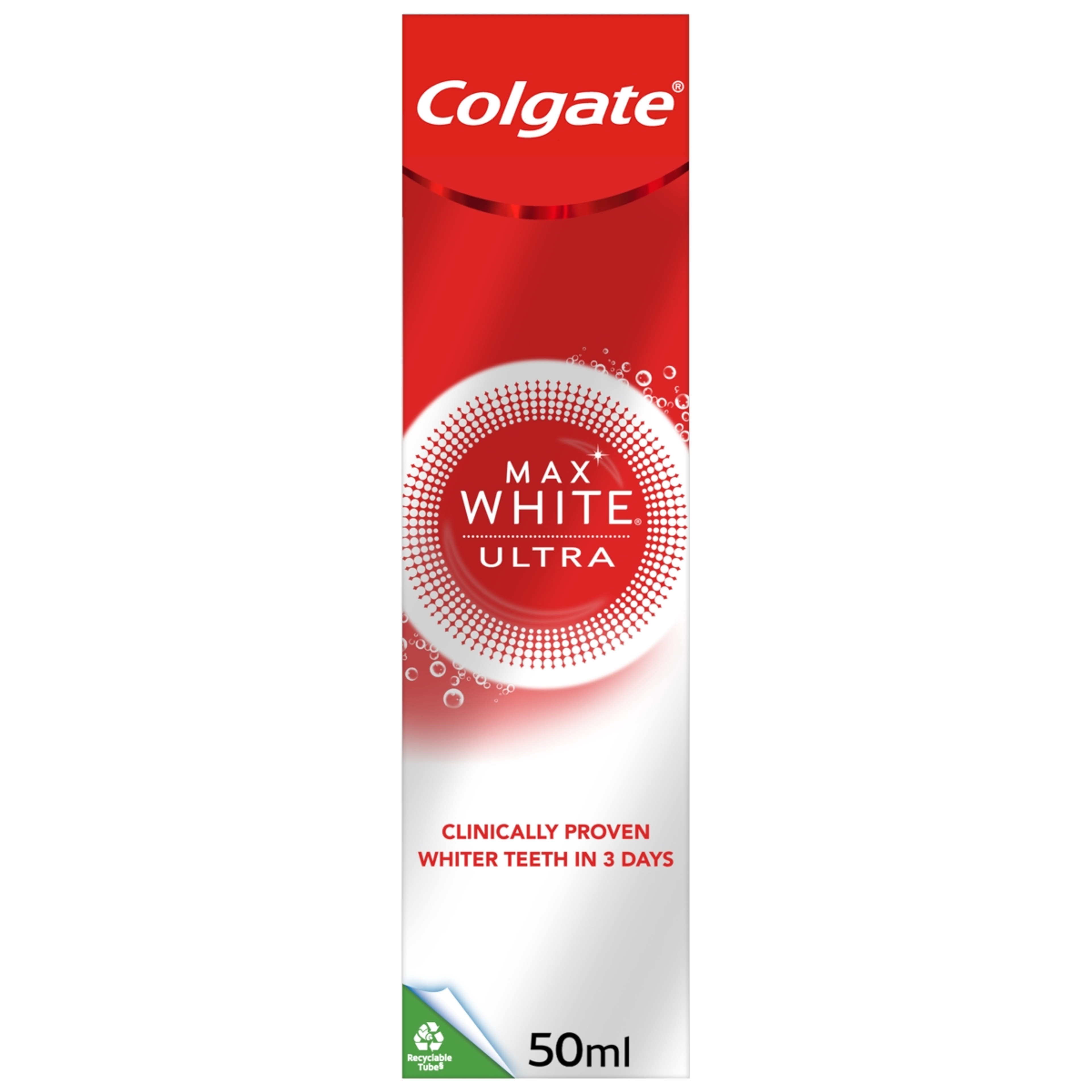 Colgate Max White Ultra Active Foam Whitening fogkrém - 50ml-8