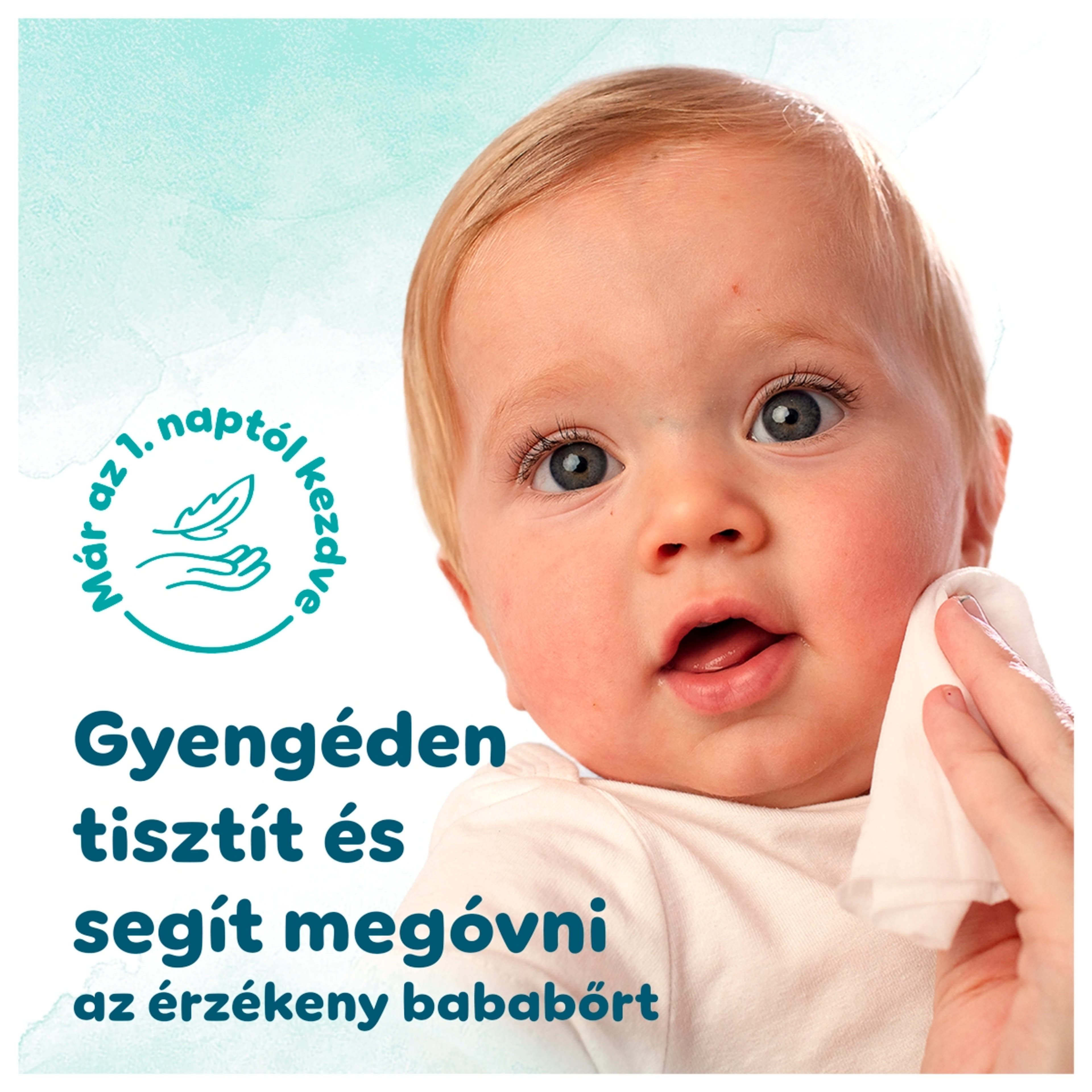 Pampers Harmonie Aqua nedves törlőkendő 6x48 db - 288 db-5
